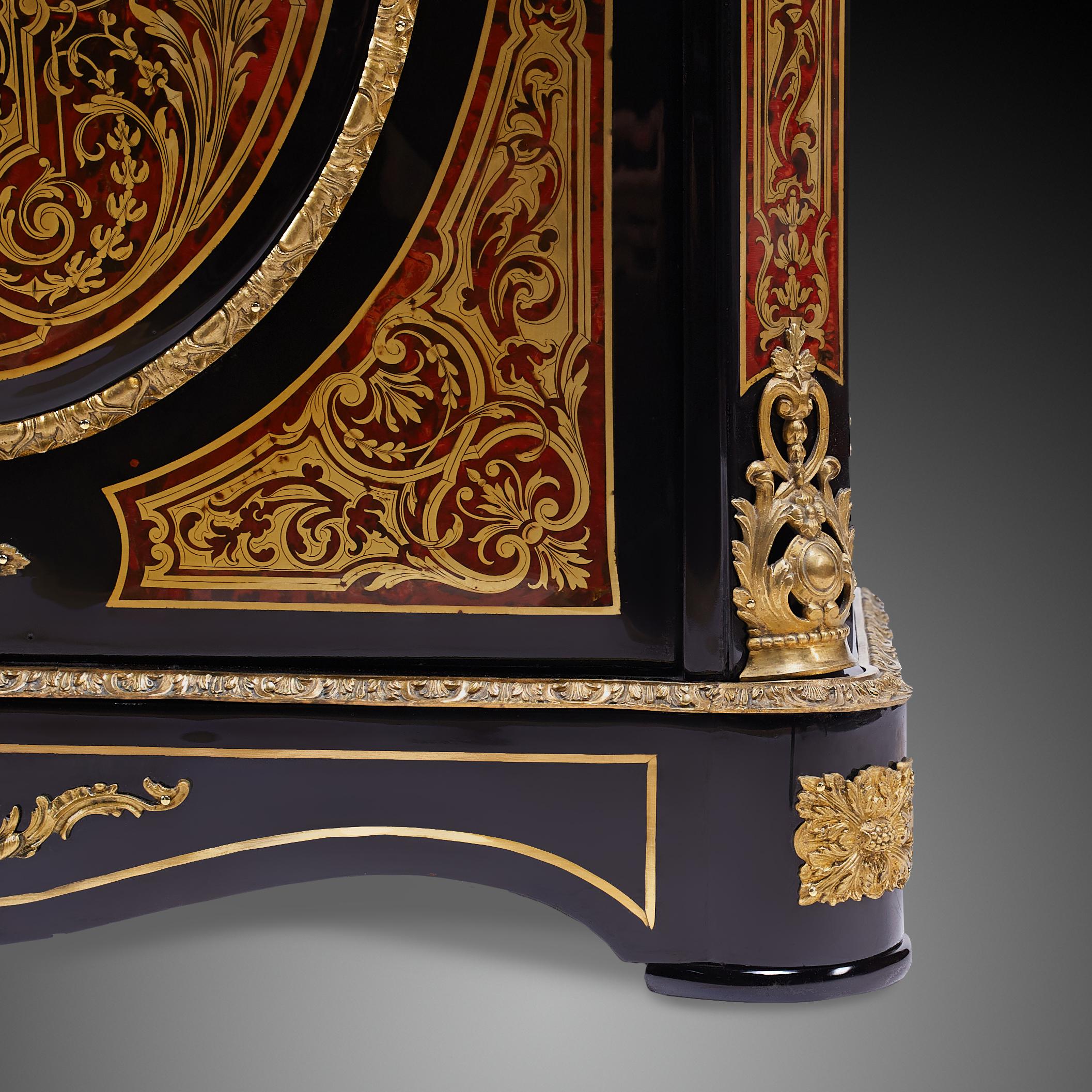 Commode Style Boulle of French 19th Century Napoleon III Period For Sale 2