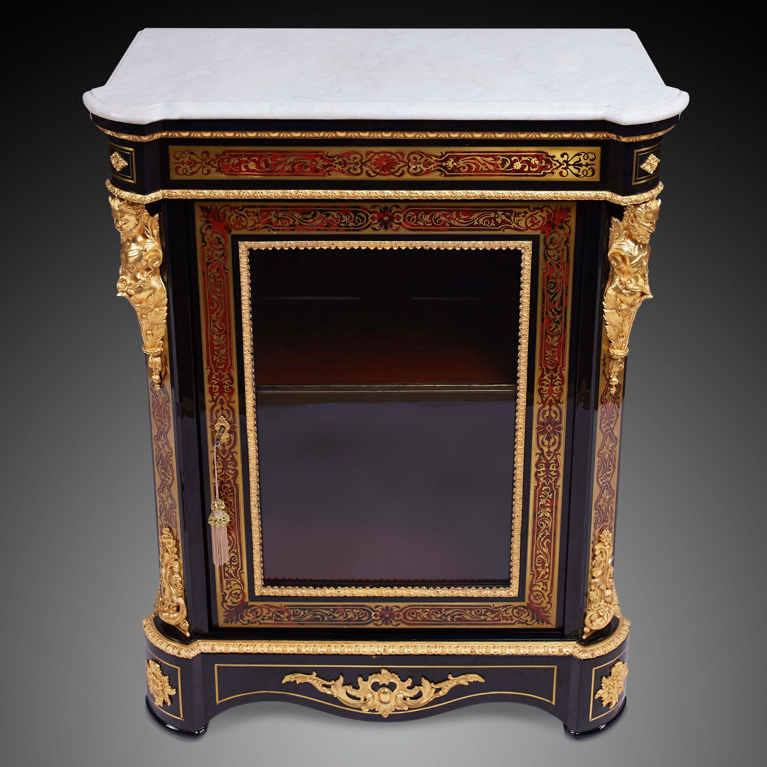 Commode Style Boulle of French 19th Century Napoleon III Period For Sale 4