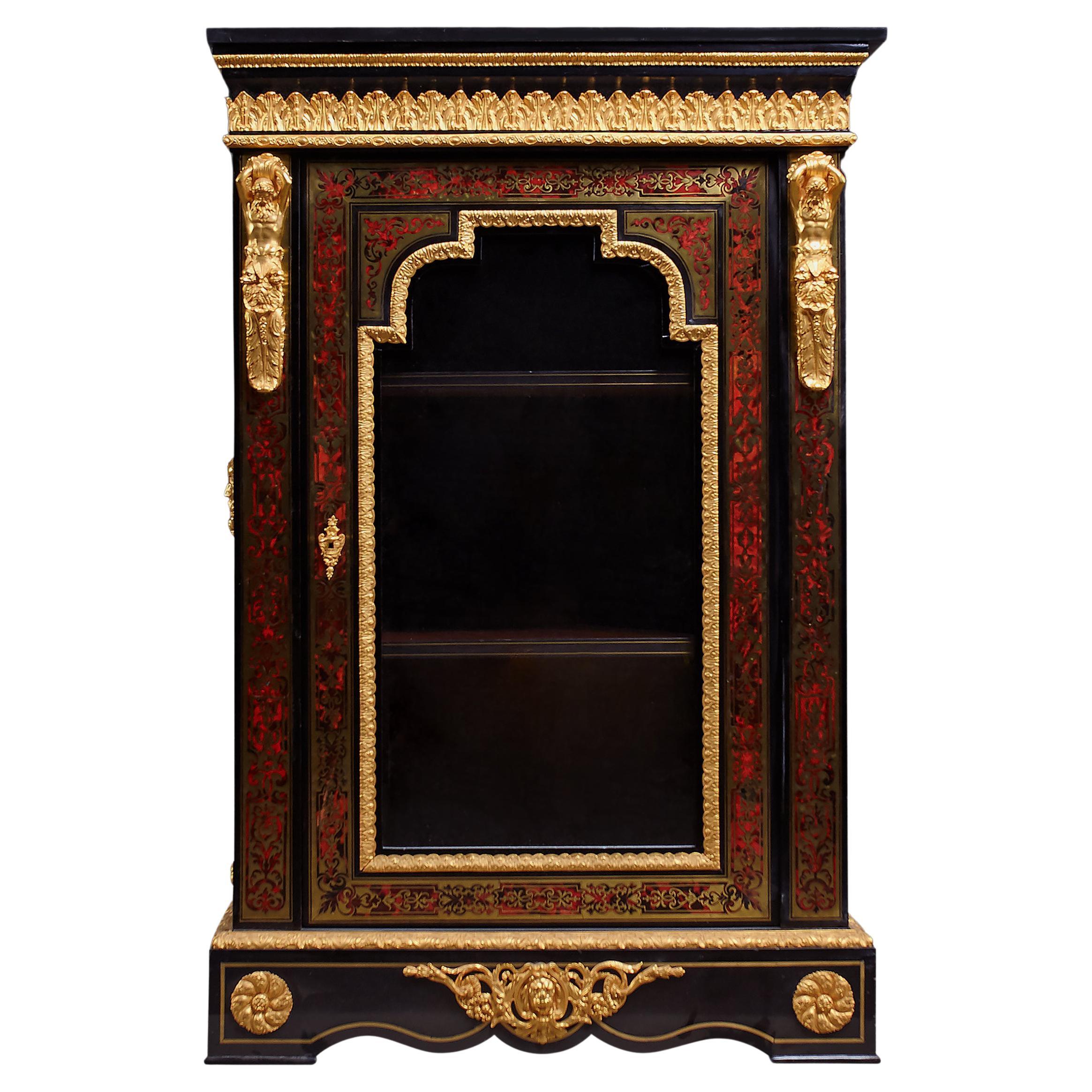 Commode Style Boulle of French 19th Century Napoleon III Period