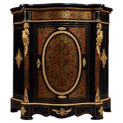 Antique Commode Style Boulle of French 19th Century Napoleon III Period