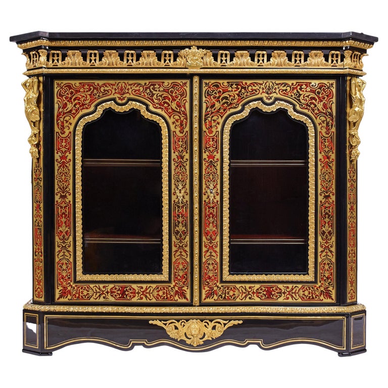 Commode Style Boulle of French 19th Century Napoleon III Period For Sale at  1stDibs