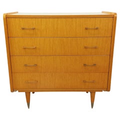 Commode vintage en bois des années 50 60