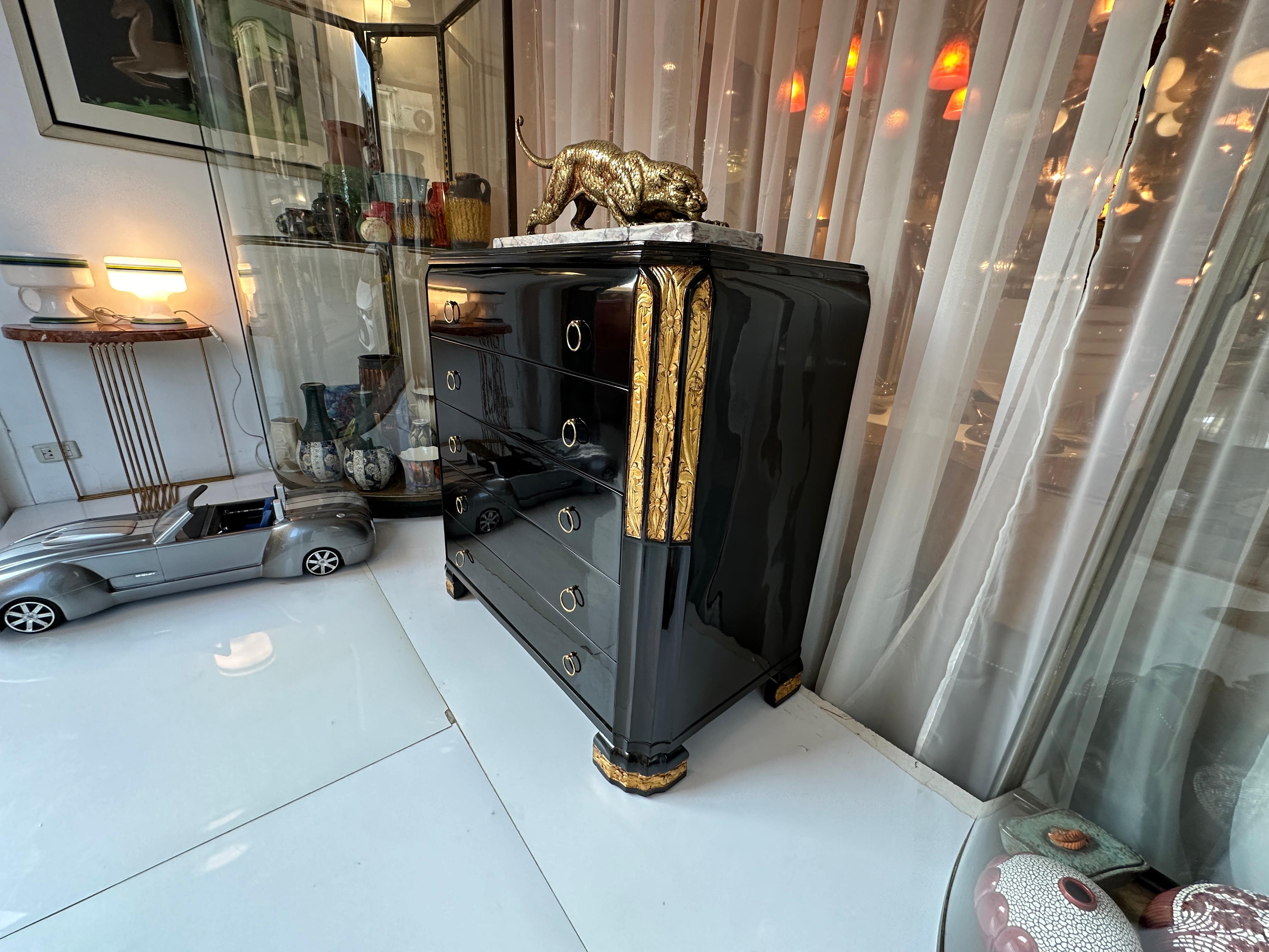 Kommoden im Art déco-Stil aus Holz, 1920, Frankreich im Zustand „Gut“ im Angebot in Ciudad Autónoma Buenos Aires, C