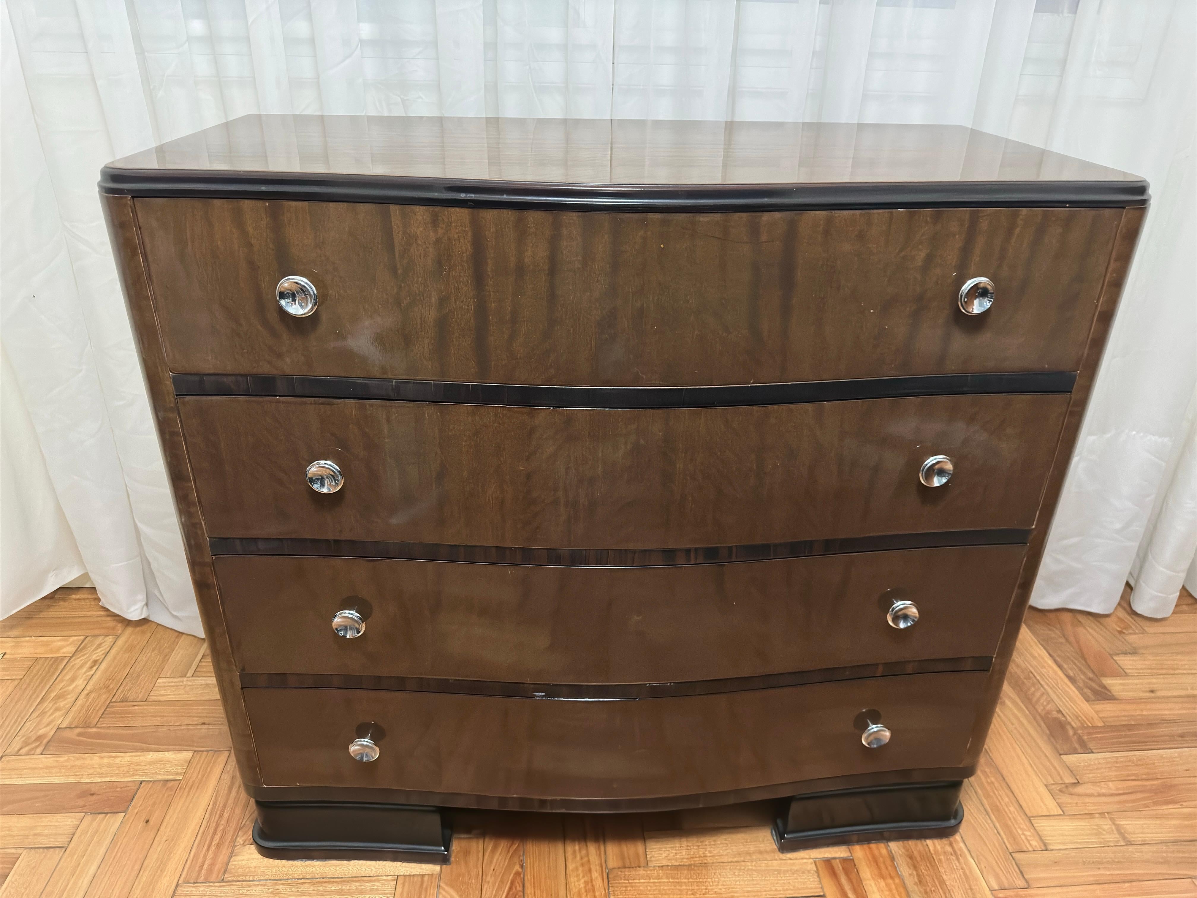 Inizio XX secolo Commodes Art Déco in Wood, 1920, Francia in vendita