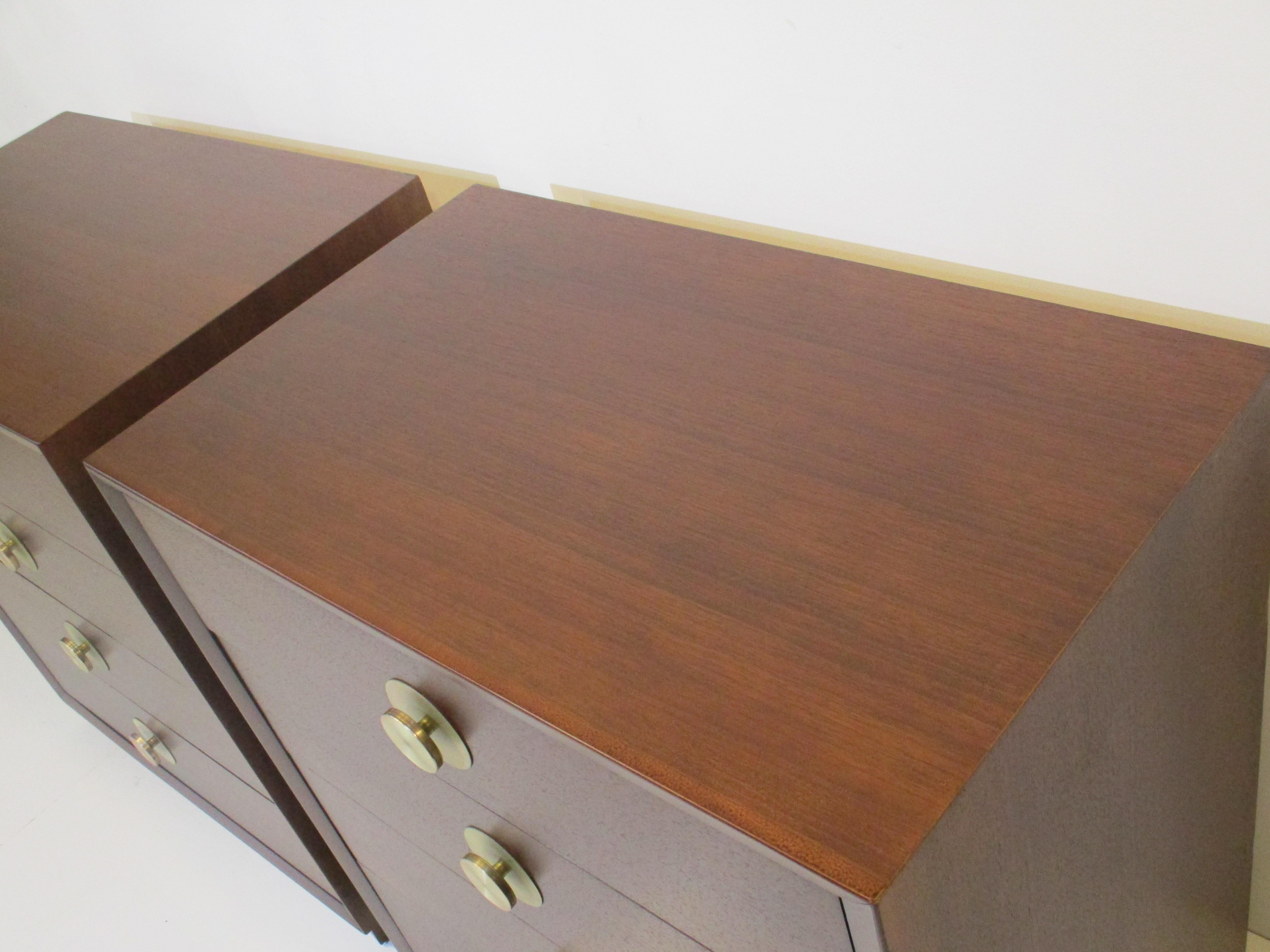 Commodes / Nightstand Chests in the Style of Widdicomb 3
