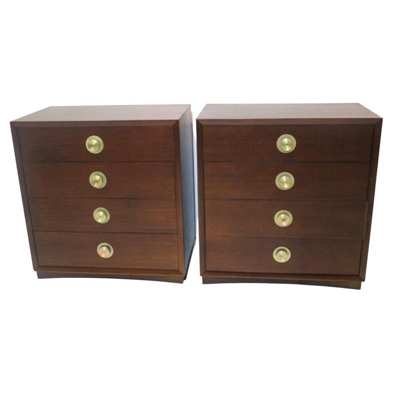 Commodes / Nightstand Chests in the Style of Widdicomb For Sale