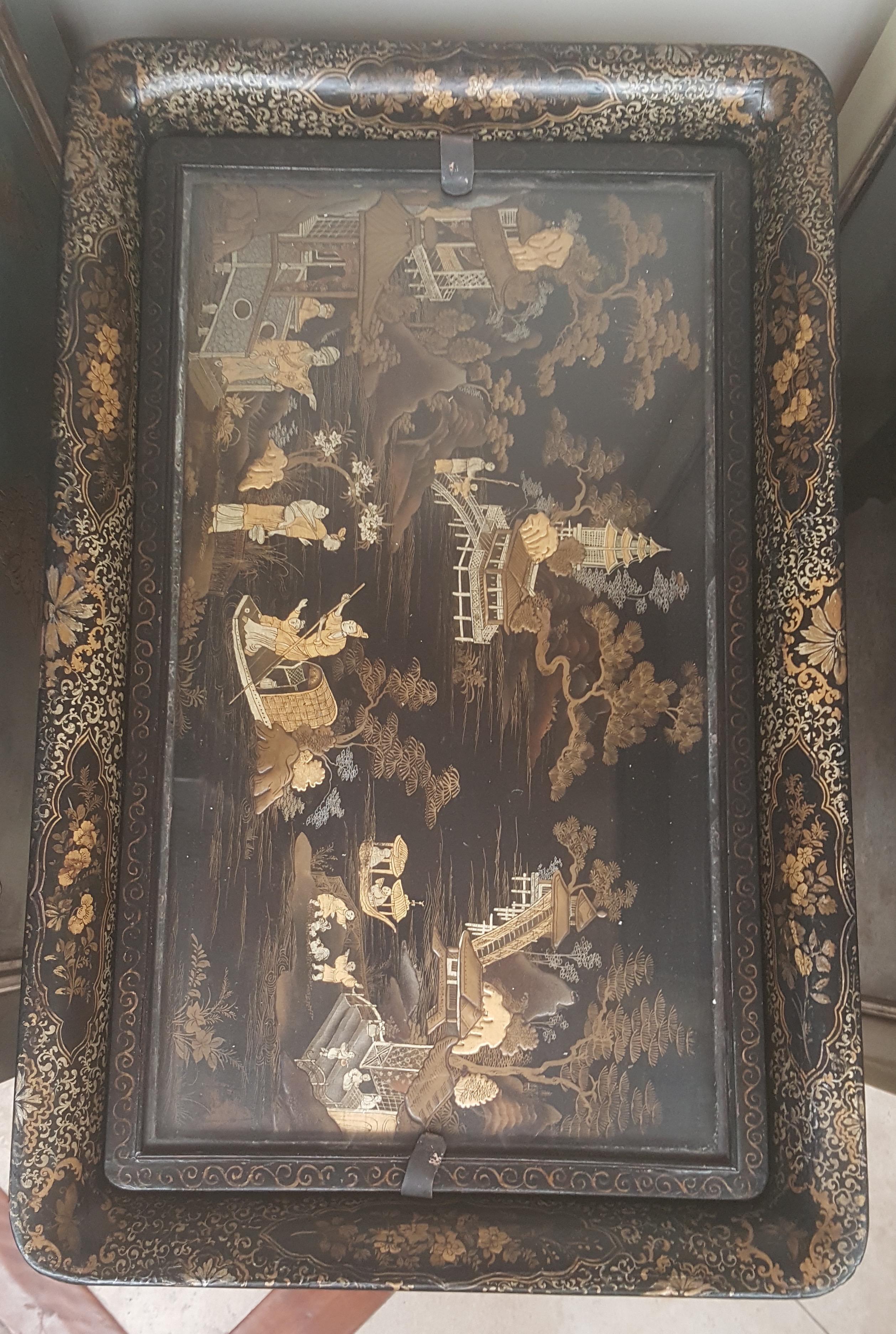 19th Century Commodity Chinese Tray Table For Sale