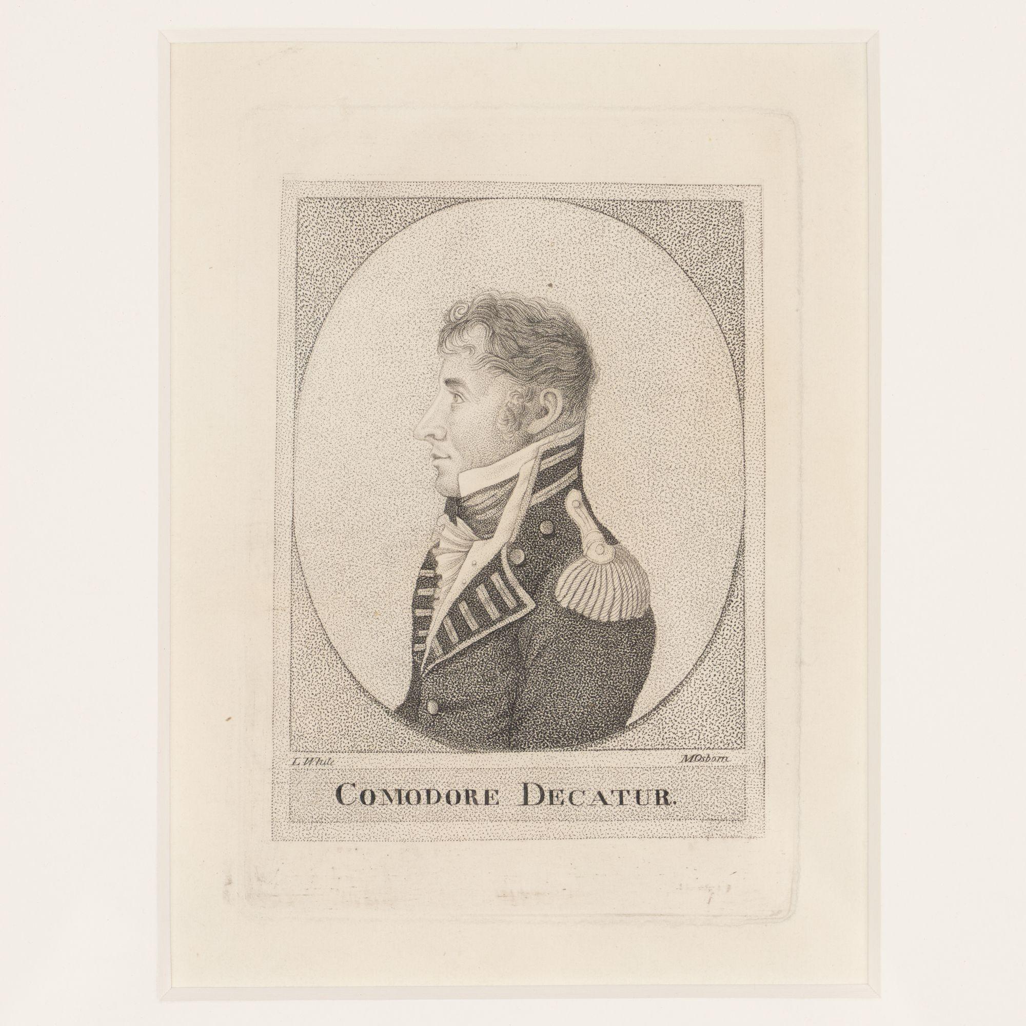 Kommodore Decatur von Milo Osborn, 1820 (amerikanisch) im Angebot