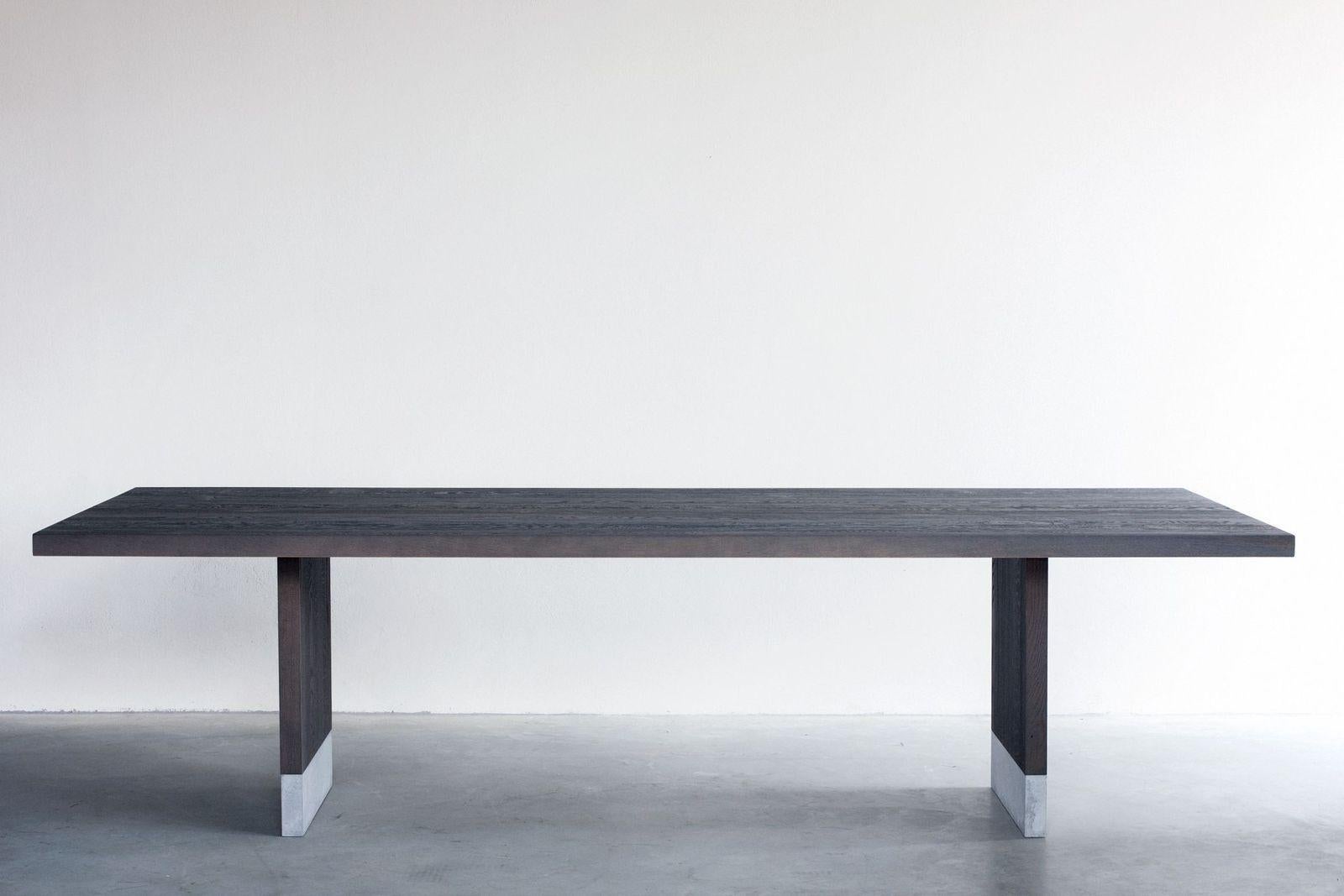 Dutch Common Dining Table by Van Rossum For Sale