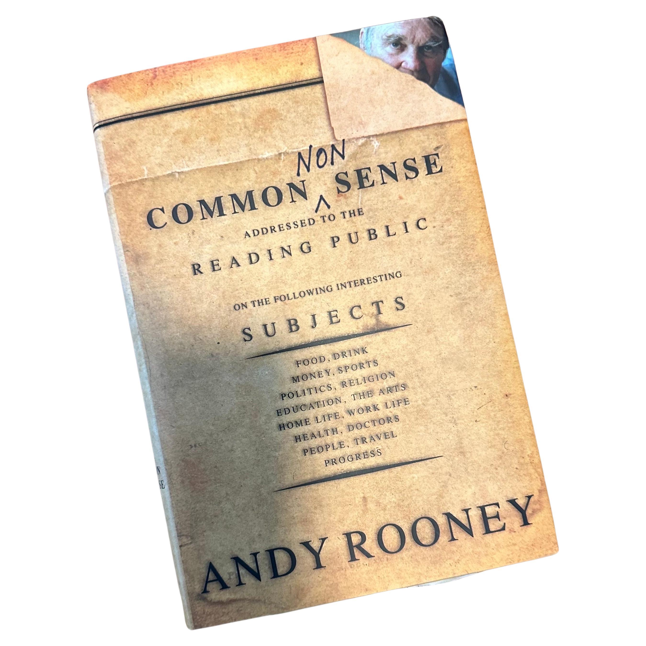 Livre de la première édition signé par le commentateur légendaire Andy Rooney en vente 4