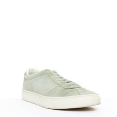 COMMON PROJECT Summer Edition 2328 dusty green suede low top sneakers EU39