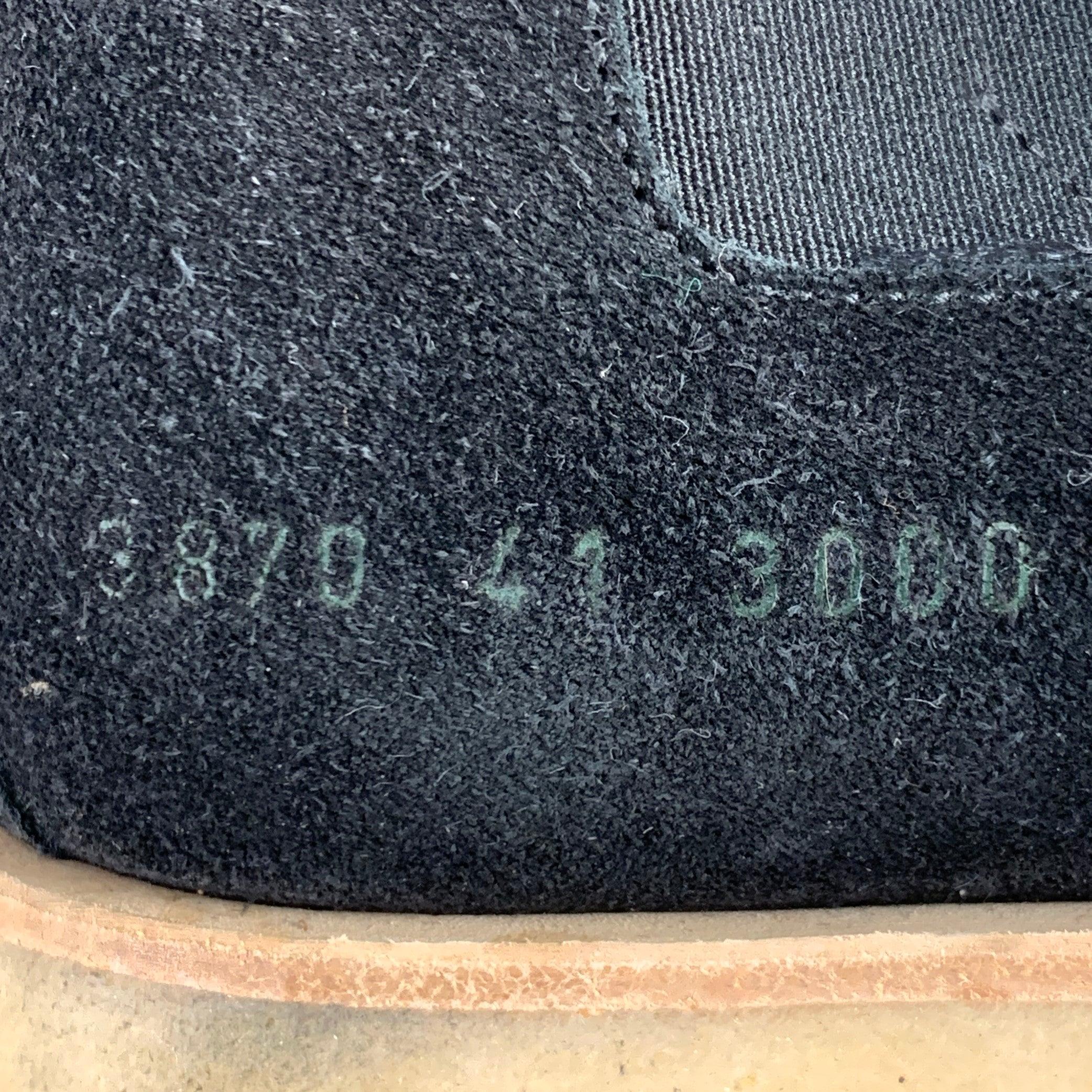 COMMON PROJECTS Size 11 Black Suede Crepe Sole Pull On Chelsea Ankle Boots For Sale 4