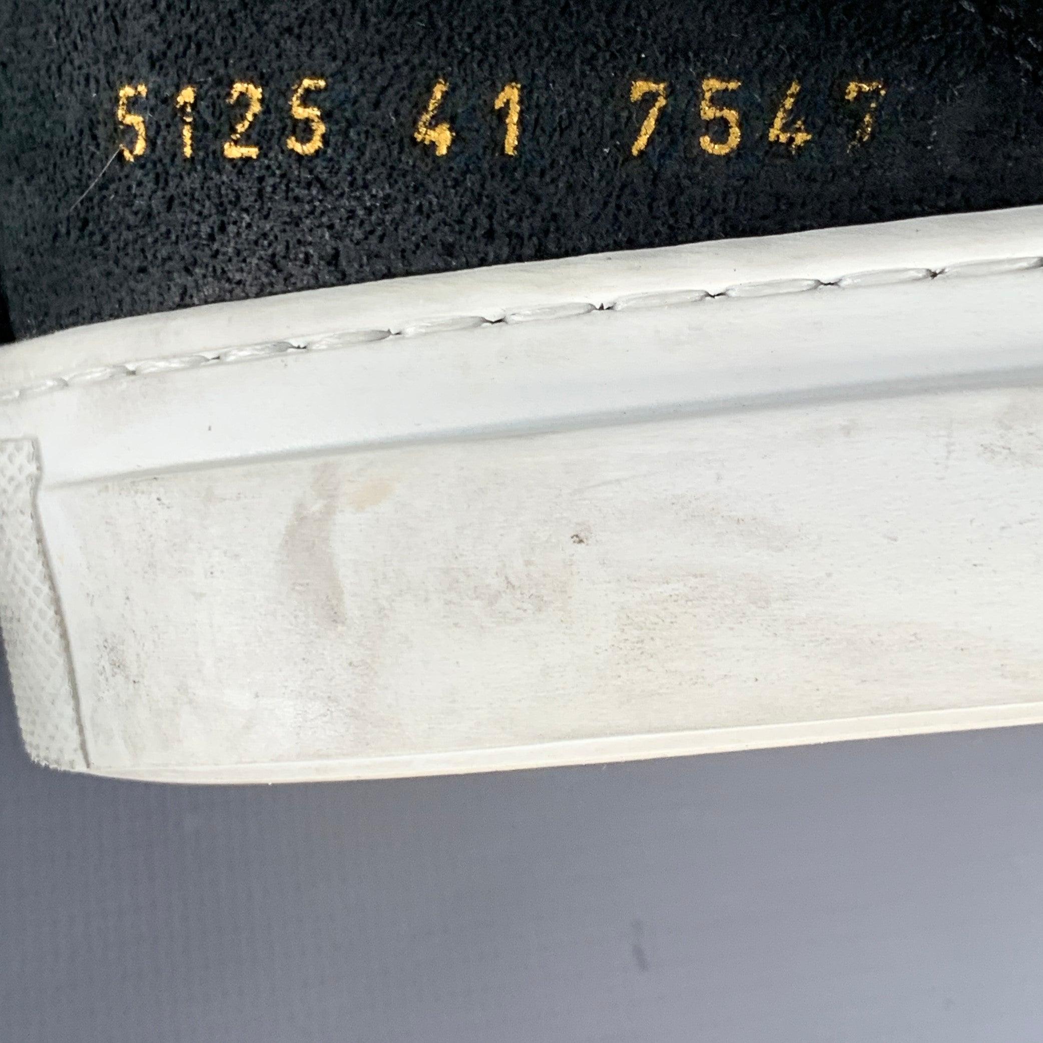 Common Projects misura 8 scarpe da ginnastica basse in pelle scamosciata nera in vendita 5