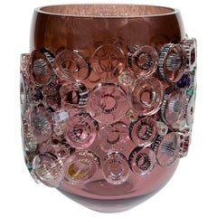 'Common Ray Helio Dark' Unique Glass Centrepiece by Sabine Lintzen