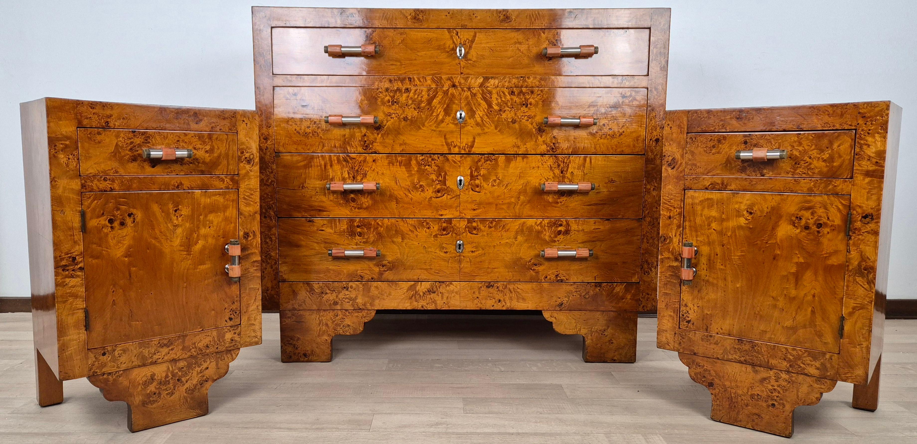 Art Deco Kubistische Kommode im Angebot 13