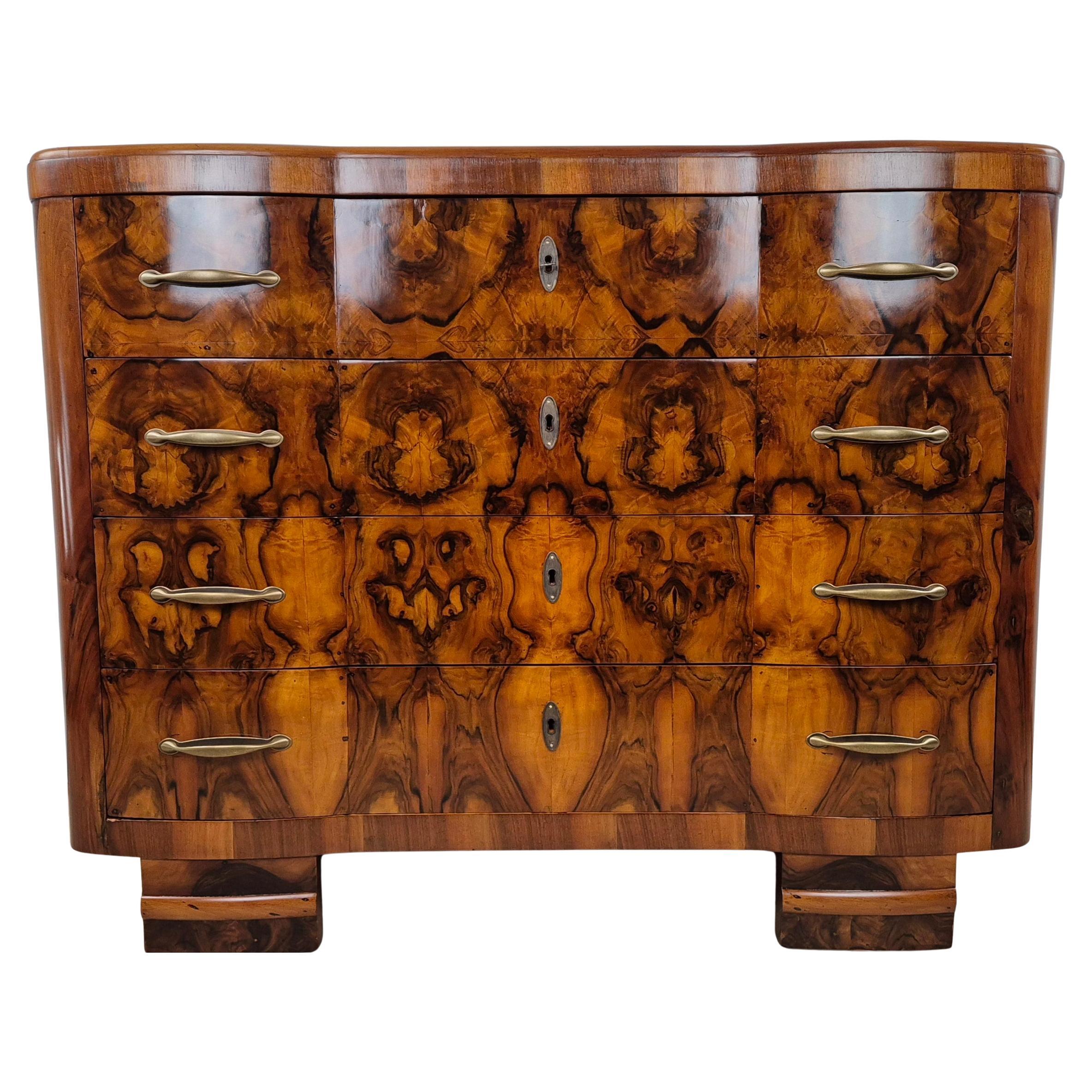 Comò Art Déco Emiliano Luxury Design 1928