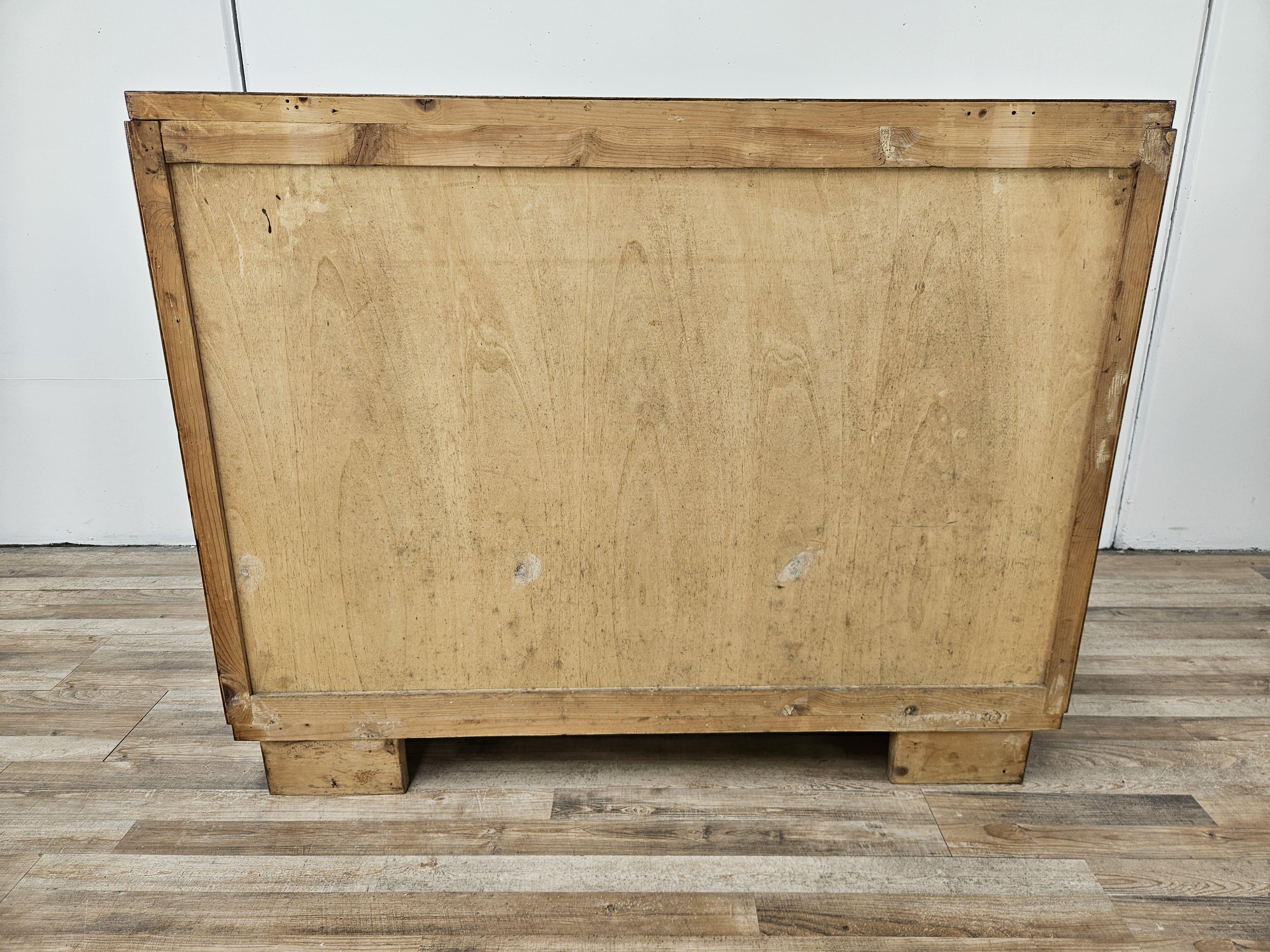 Comò Art Decò in radica 1930/1940 For Sale 12