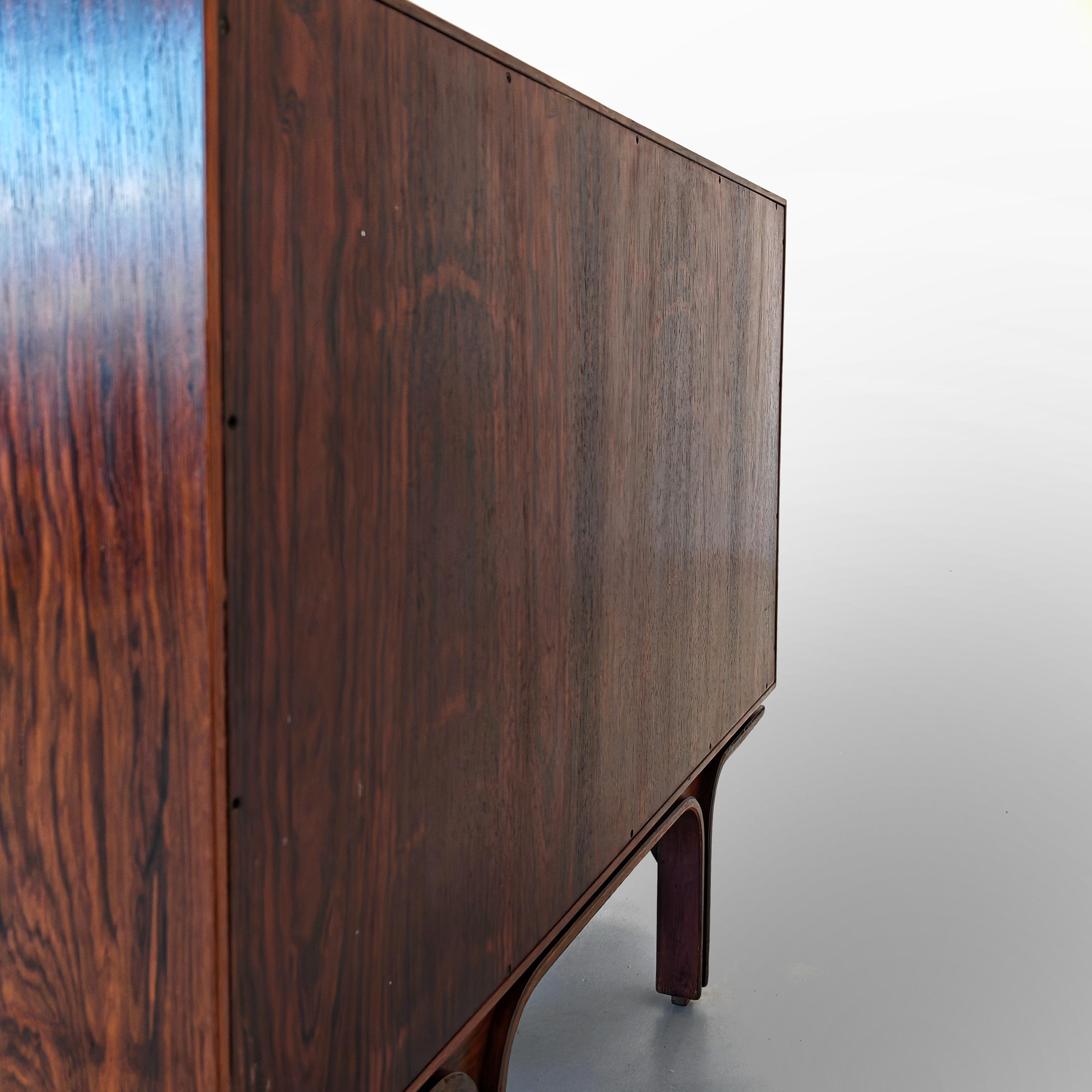 como Cassettiera in legno G. Frattini per Bernini anni 50 in vendita 4