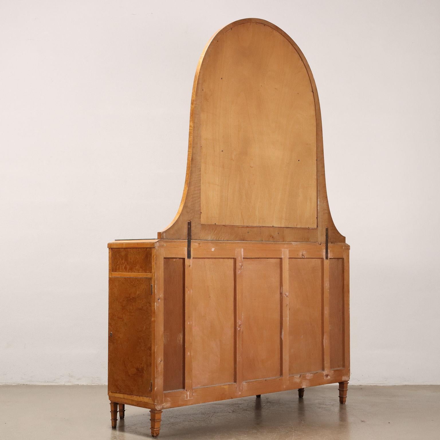 Comò con Specchio Anni 40-50 6