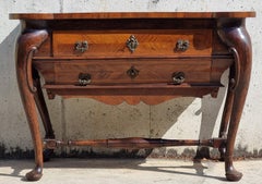 Ferrarese walnut console dresser, 18th century
