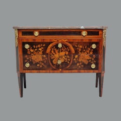 french three-drawer dresser, signed P. Pioniez, late 18th century