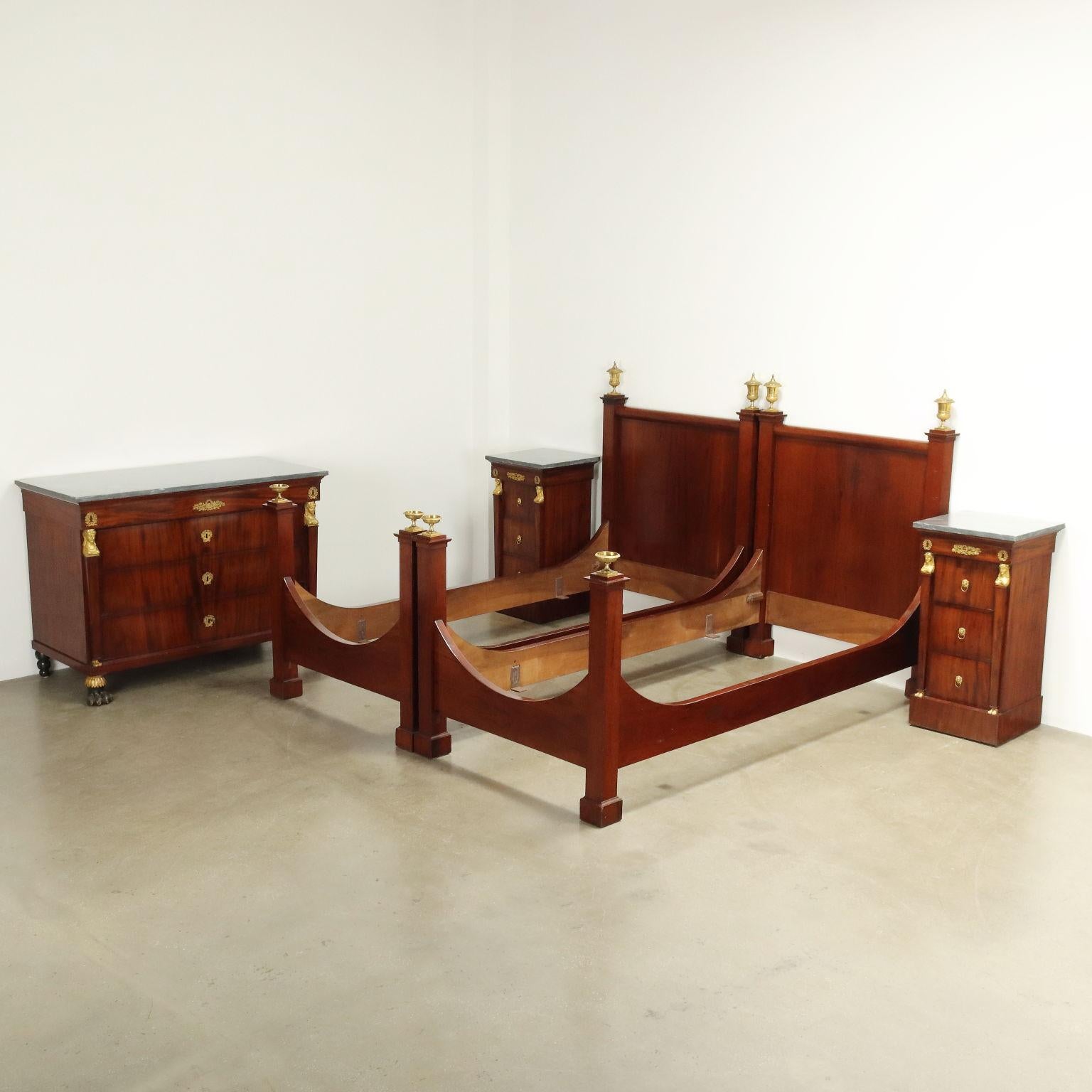 Commode Empire Milan, début du 19e siècle en vente 5