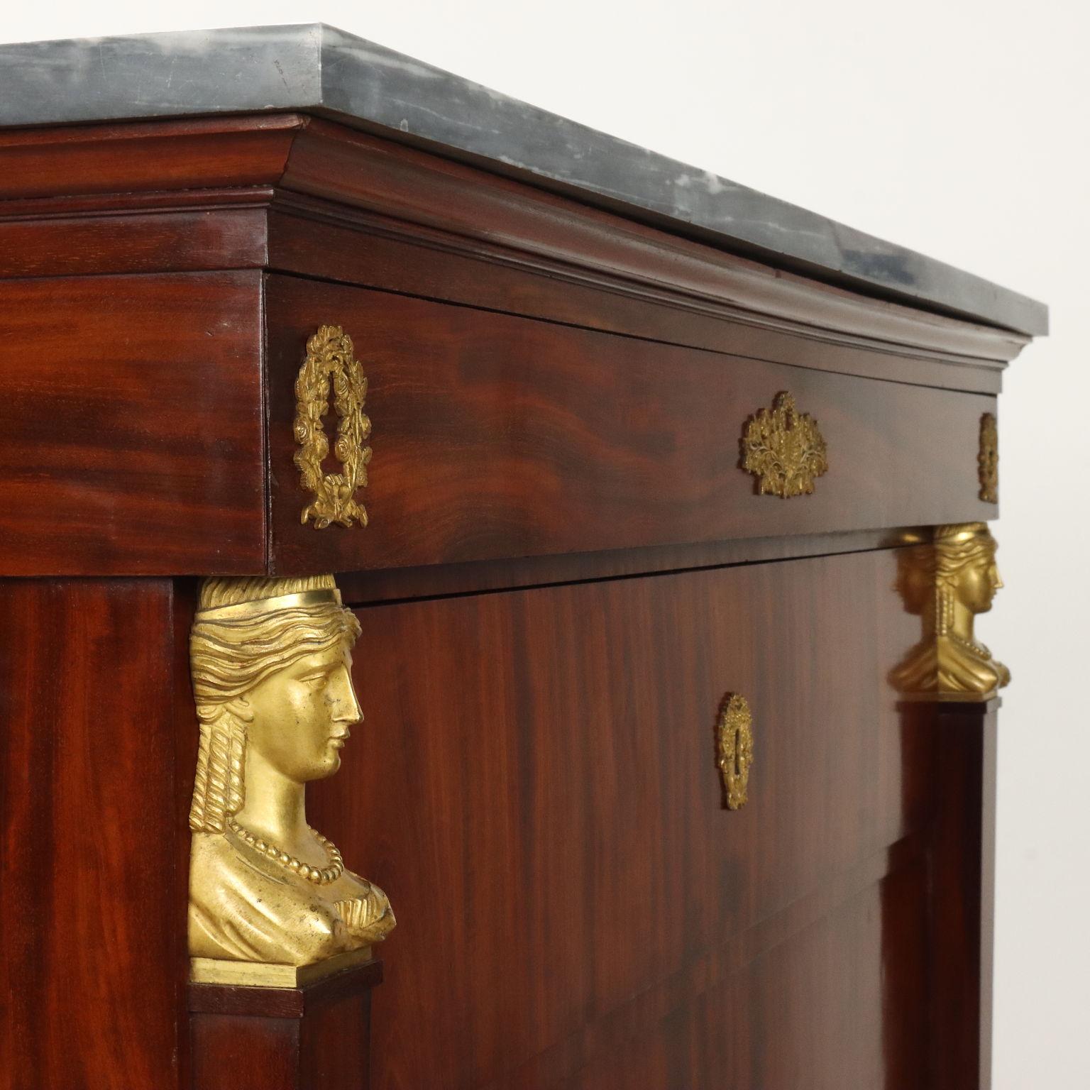 Italian Commode Empire Milan, début du 19e siècle en vente