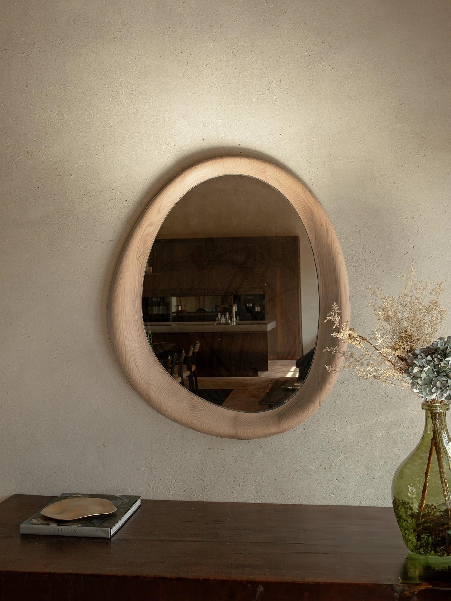 Como Mirror - Natural Oak In New Condition For Sale In Warszawa, PL