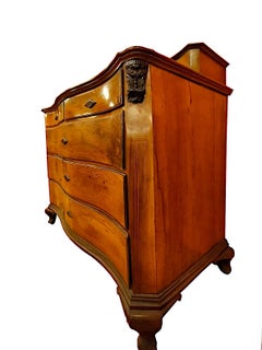 Chests/Nightstands  spanish entirely threaded with floral motifs, coat of arms and date