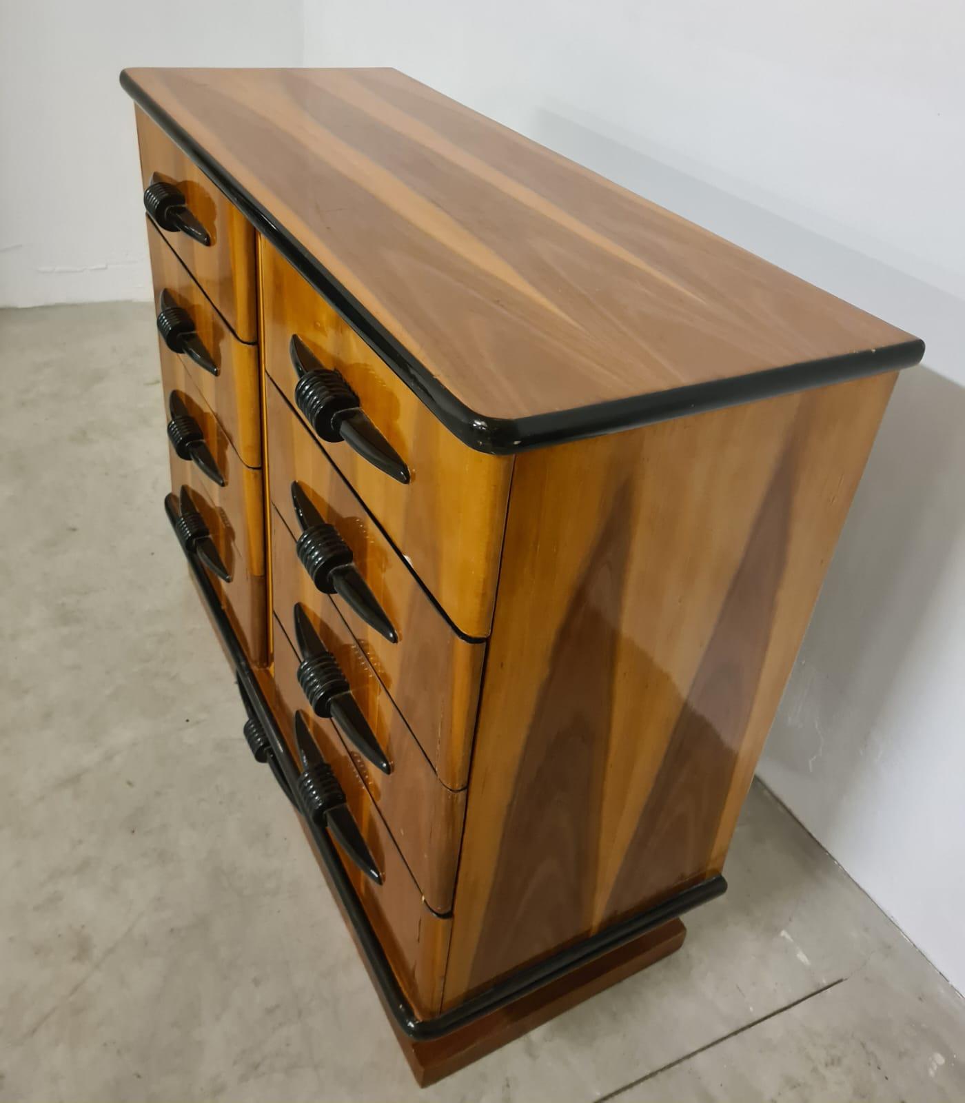 Comò stile art Dèco anni 40' in vendita 6