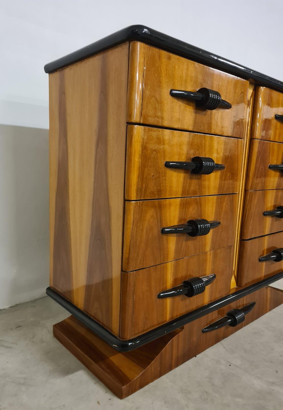 Comò stile art Dèco anni 40' in vendita 9