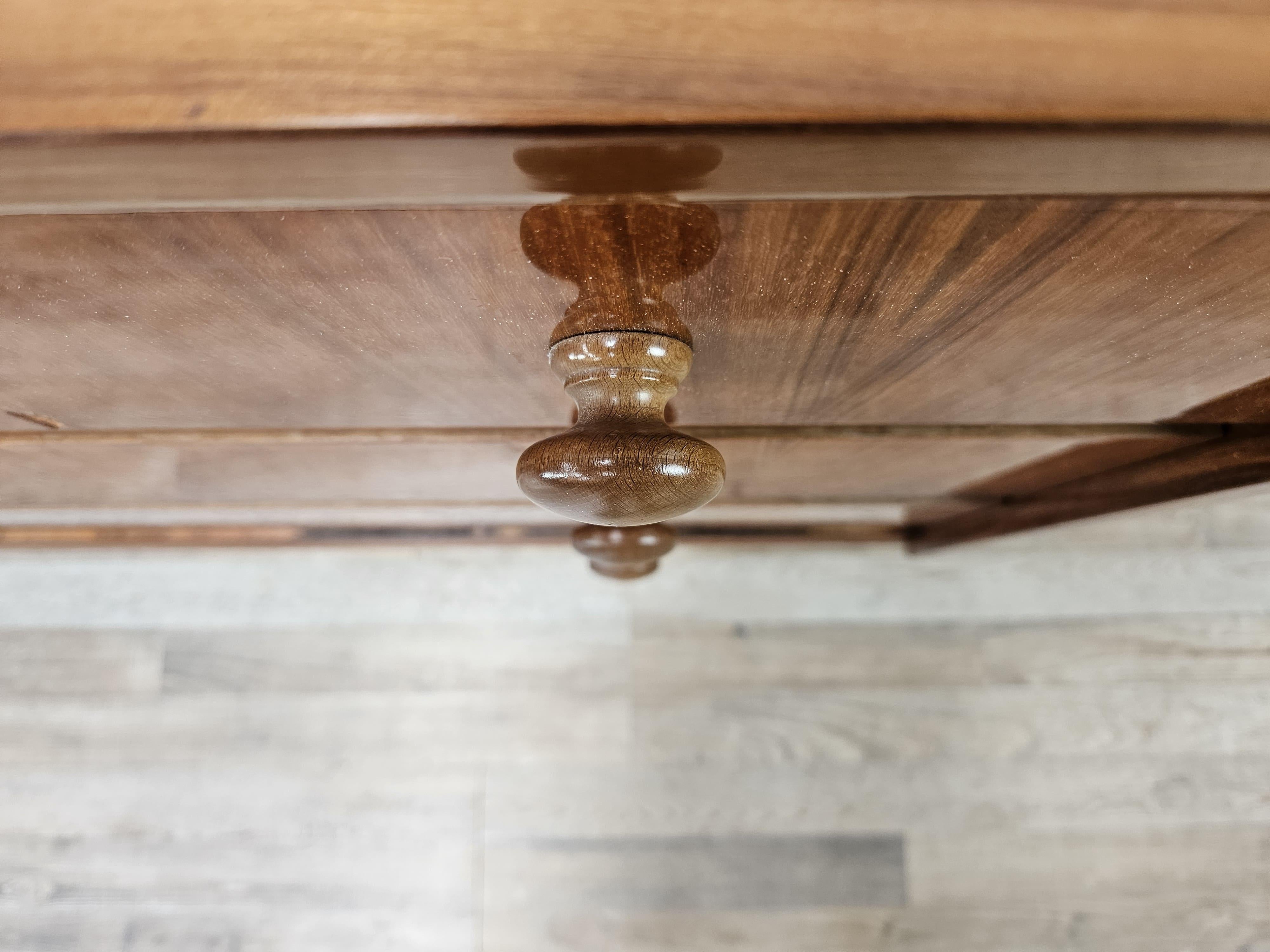 Legno Comò vintage tre cassetti, 1970 in vendita