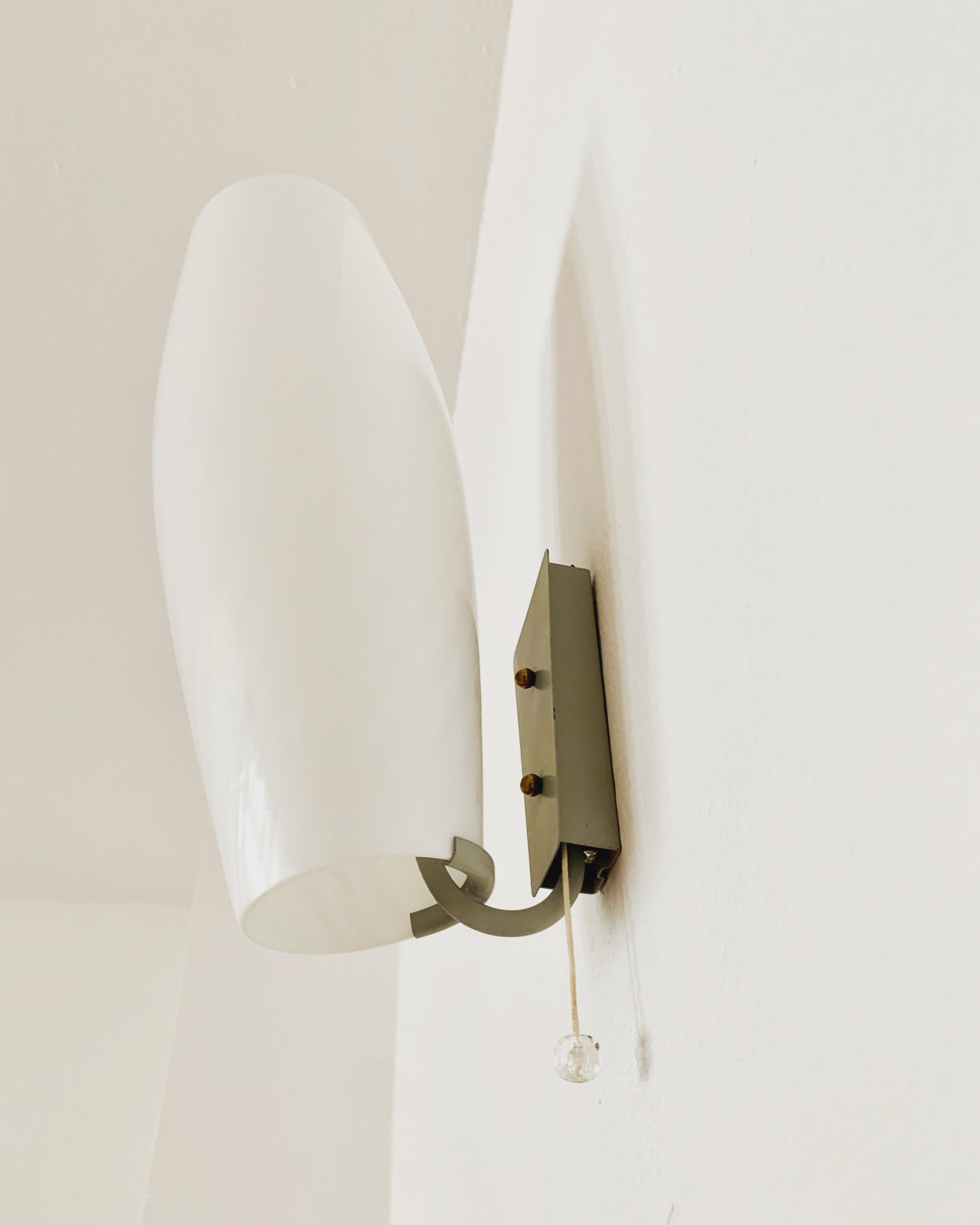 Mid-20th Century Como Wall Lamp by Aloys Gangkofner for Peill and Putzler For Sale