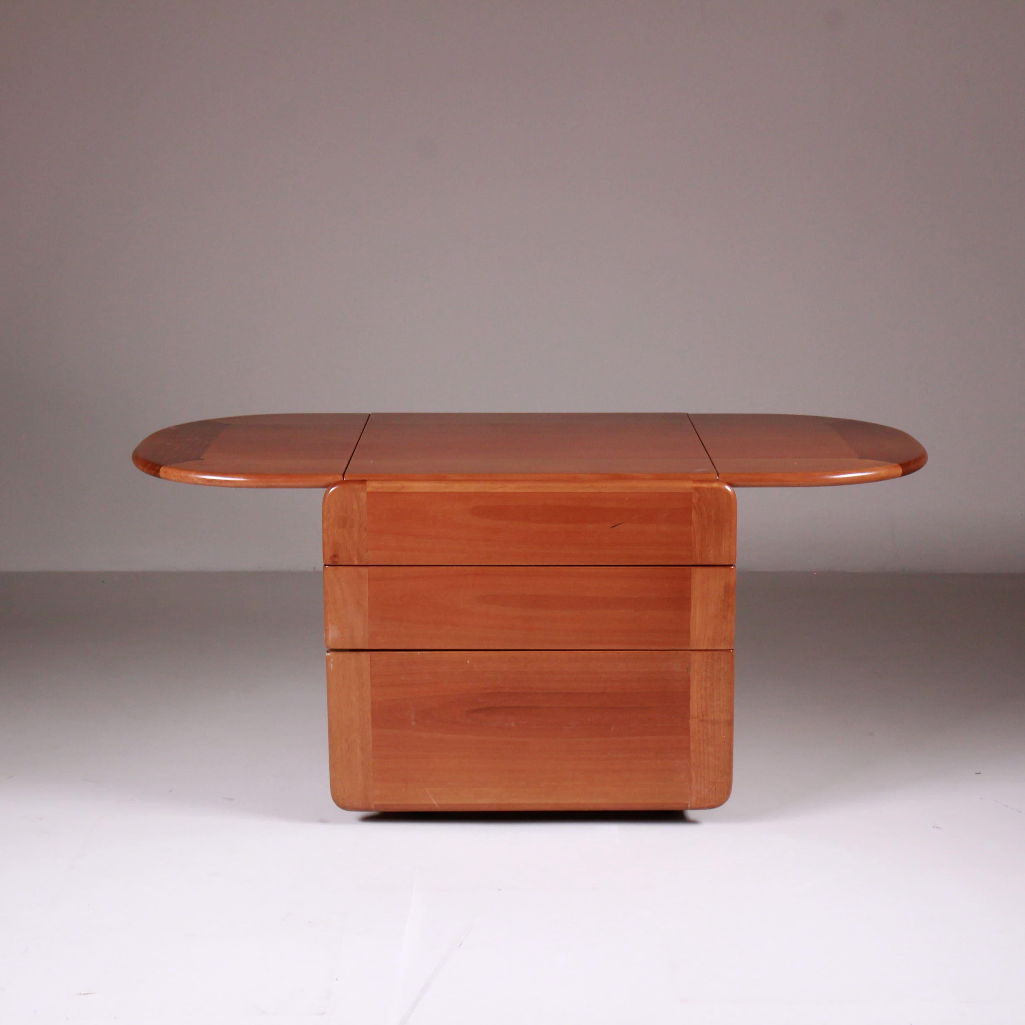 Wood Comodini, Afra e Tobia Scarpa, Molteni, 1970 For Sale