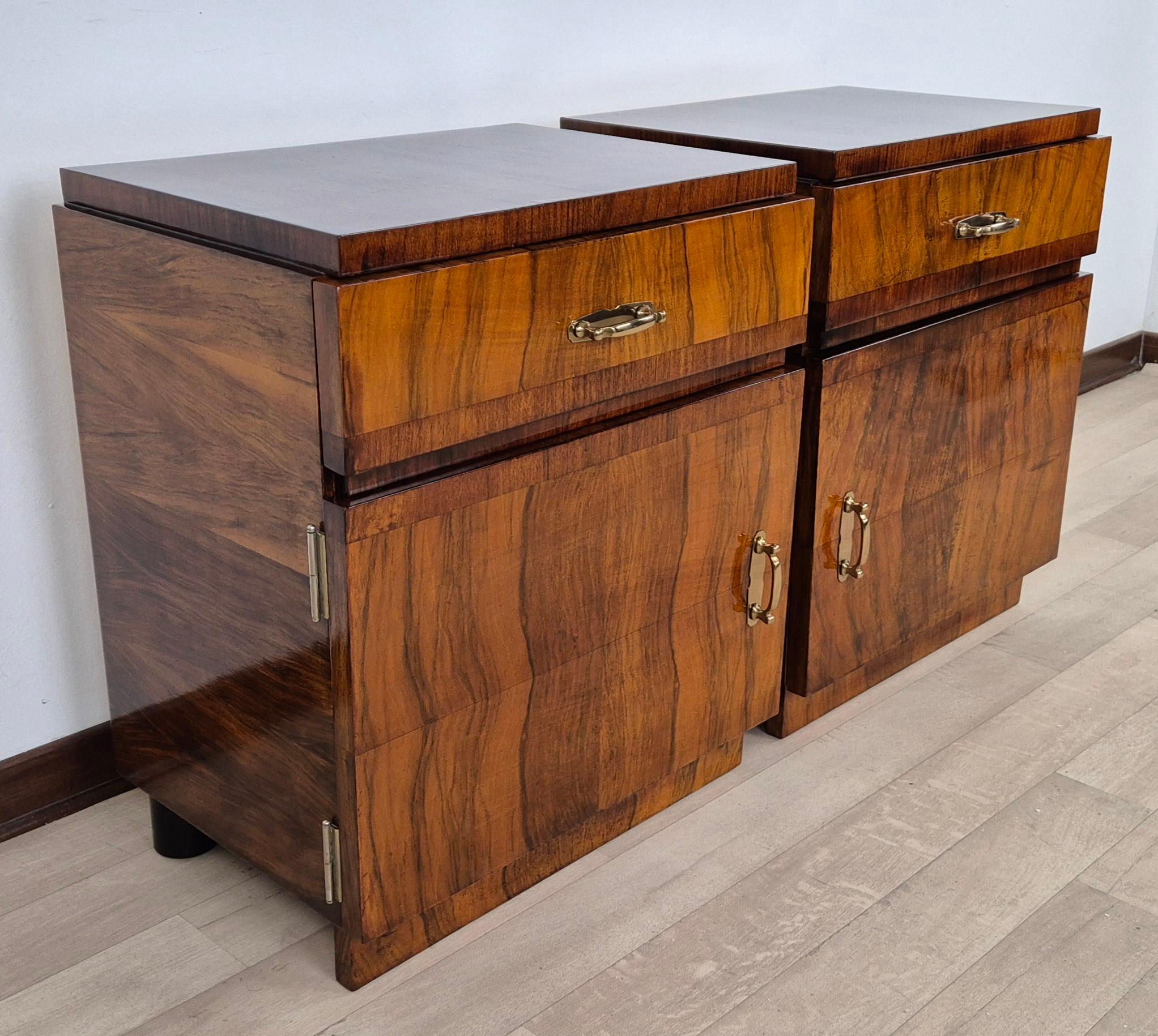 Art Deco nightstands 