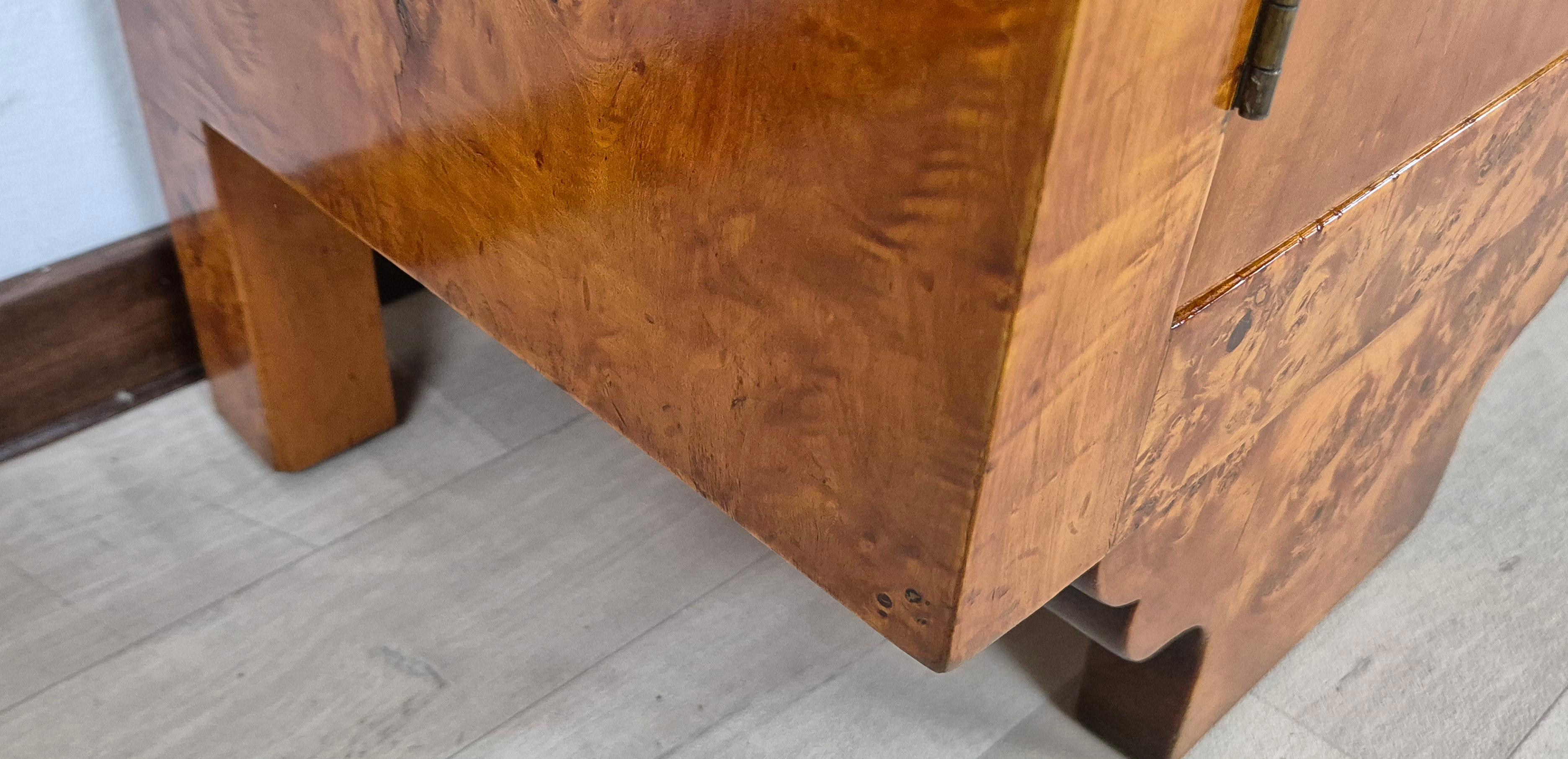 Mesillas de noche cubistas Art Déco en venta 11