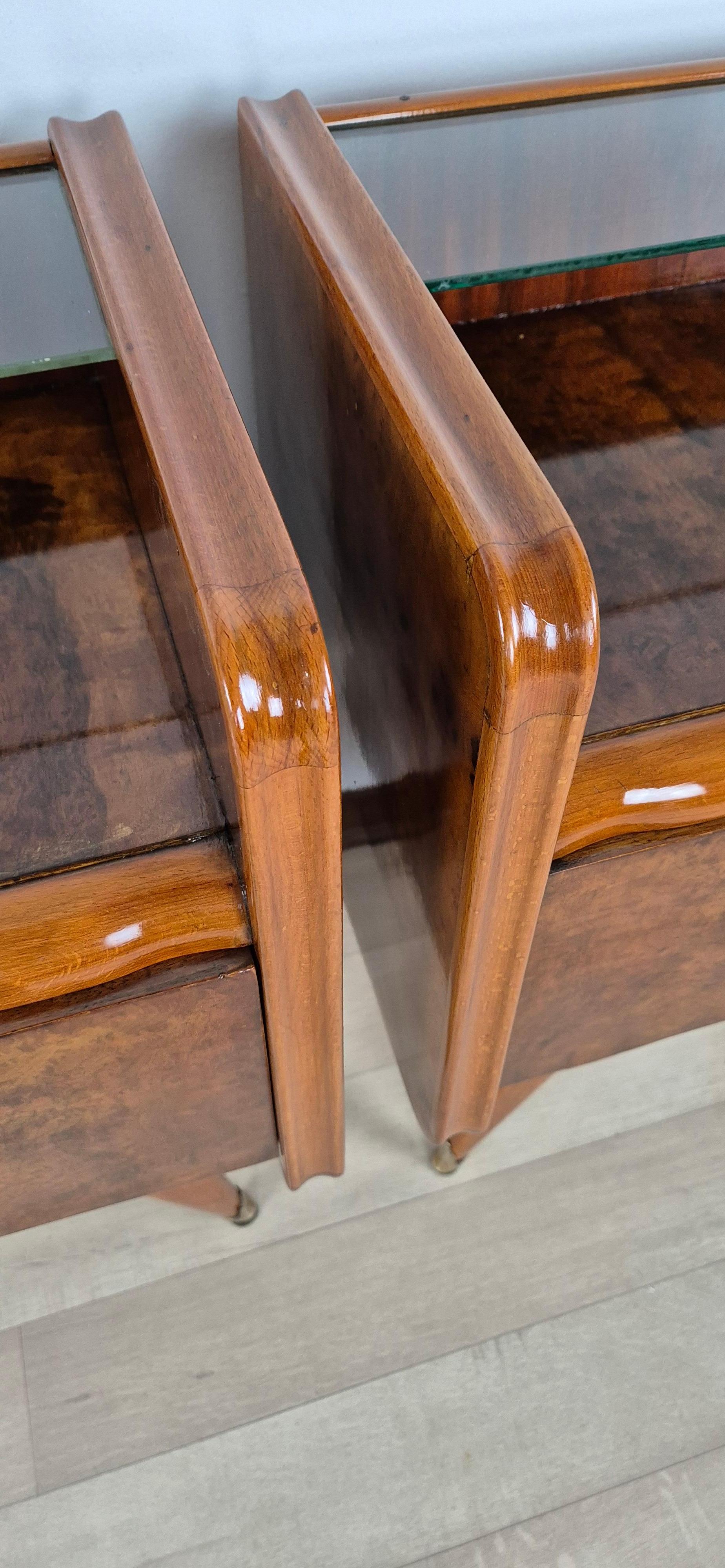 Comodini Art Déco Milanesi a Ribalta 1948 3