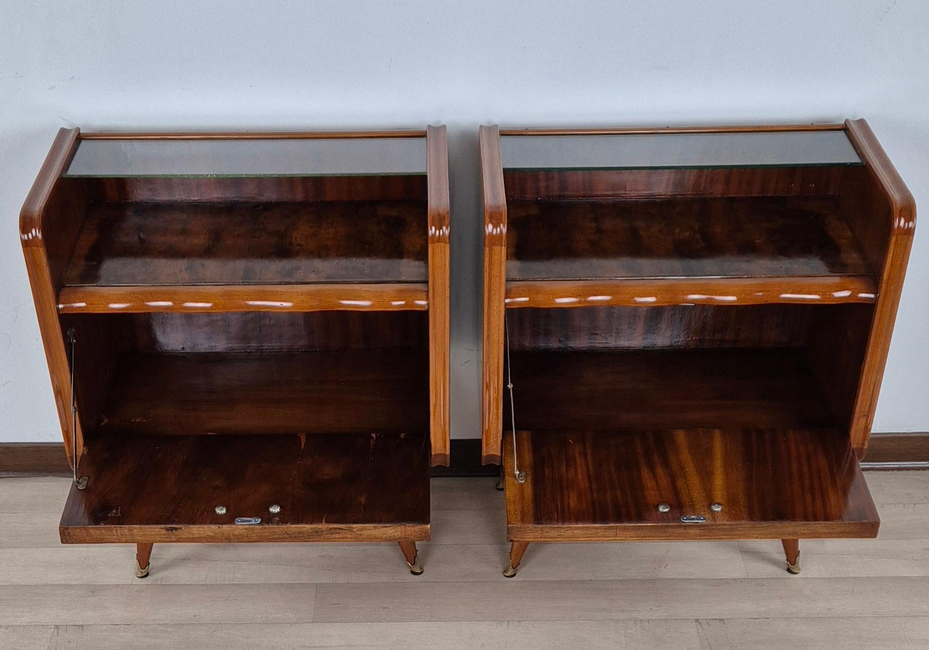 Comodini Art Déco Milanesi a Ribalta 1948 11