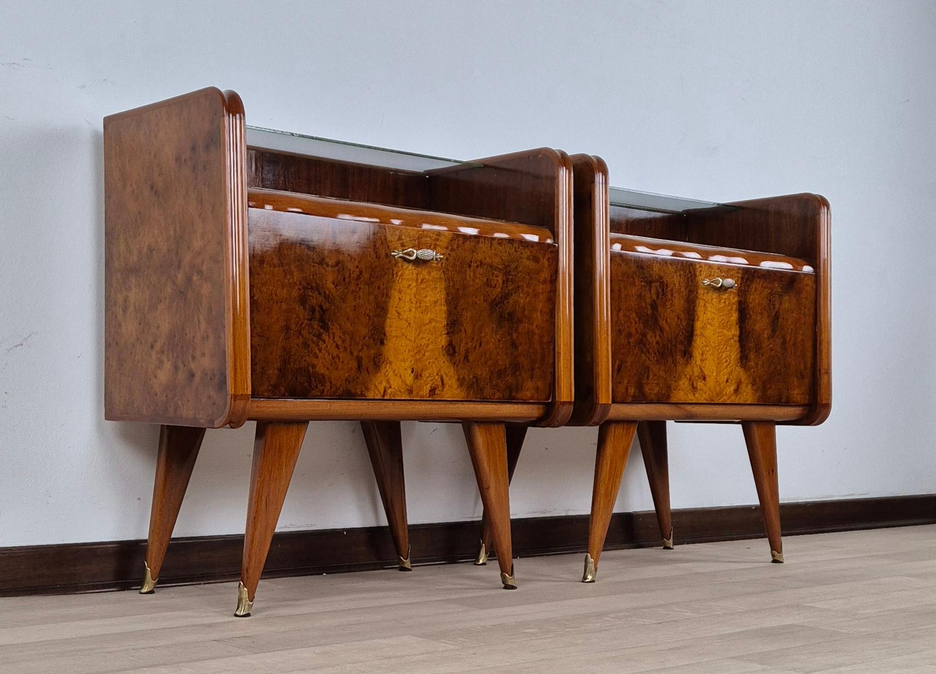 Comodini Art Déco Milanesi a Ribalta 1948 13