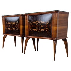 Tables de nuit milanaises Art déco Design de luxe