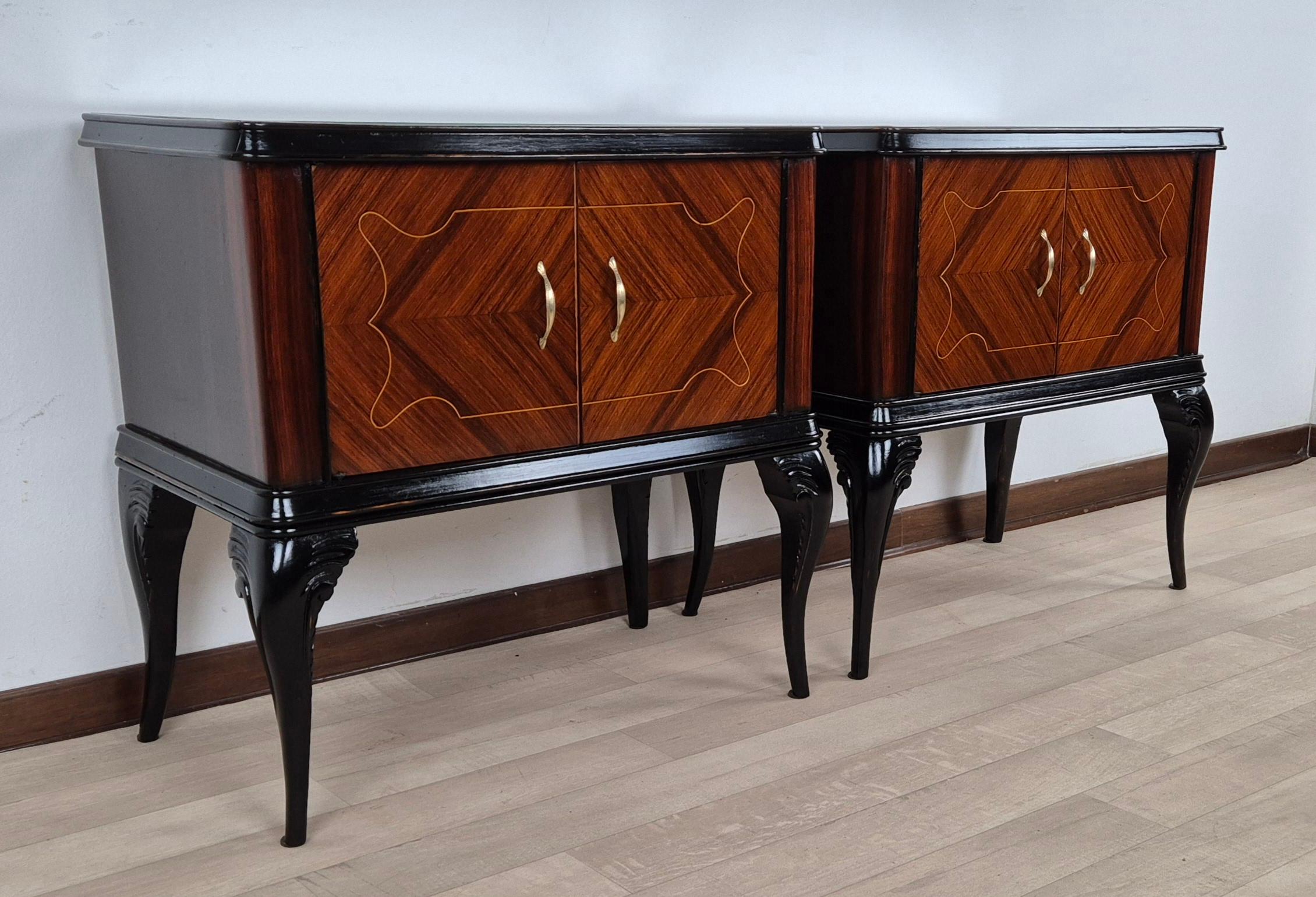 Mid-20th Century Comodini Art Déco 