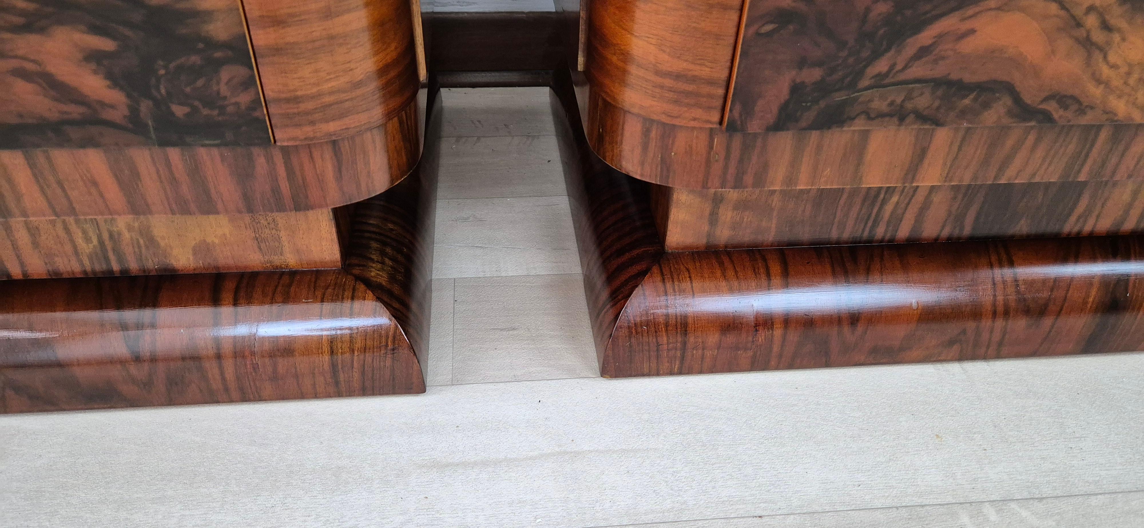 Comodini Art Déco Veneziani 1928 