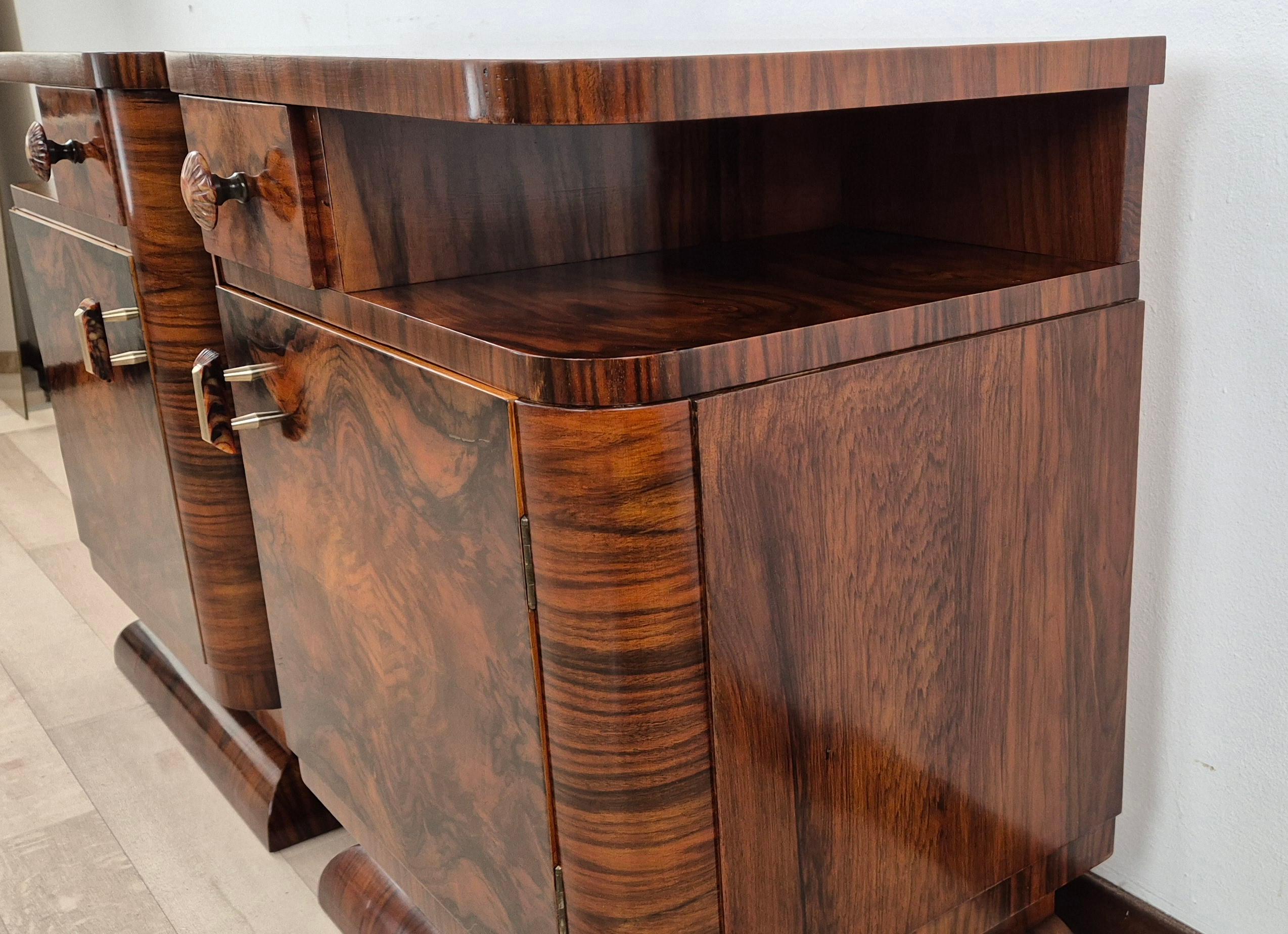 Comodini Art Déco Veneziani 1928 