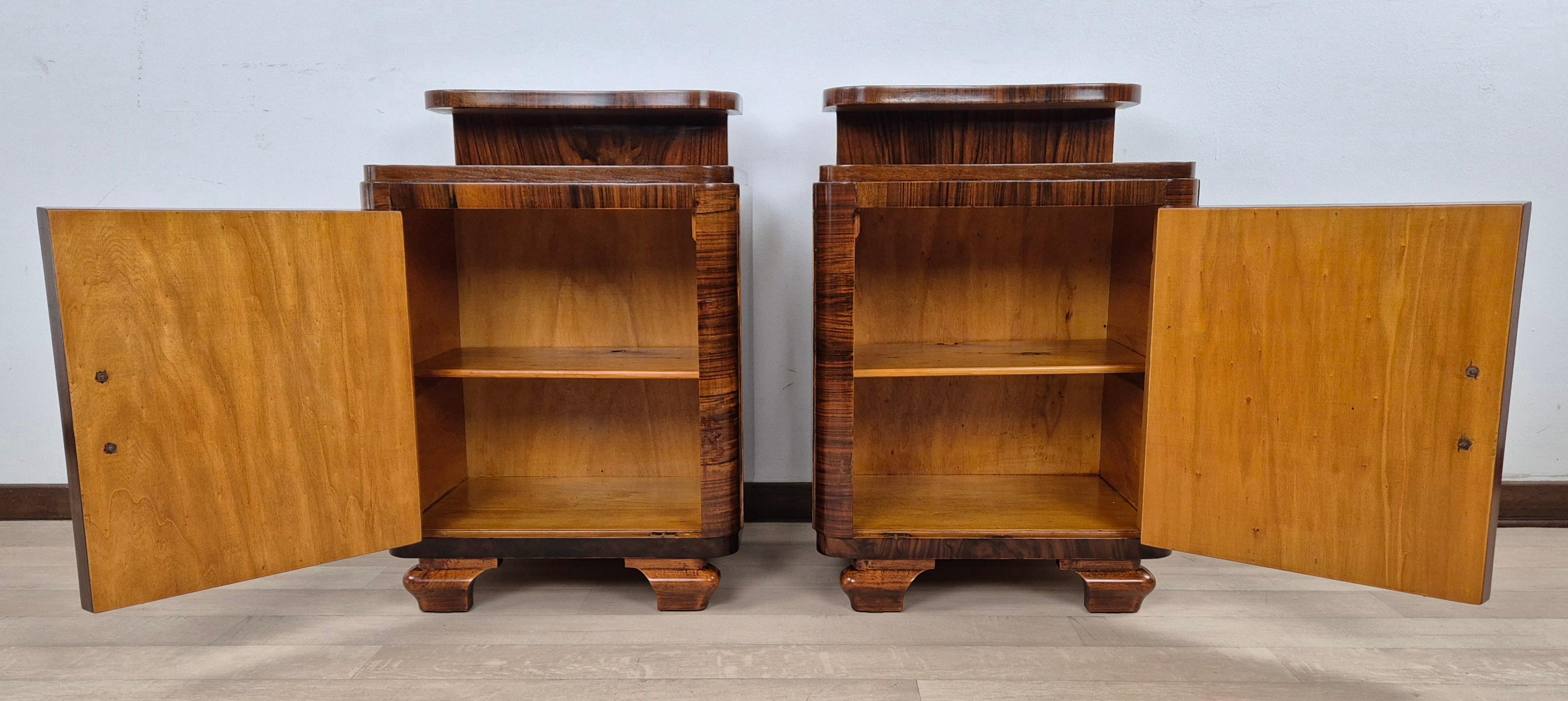 Comodini Art Déco Veneziani Arte 1939 en vente 12