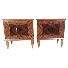 Comodini Art Déco Veneziani " Butterfly " 1940