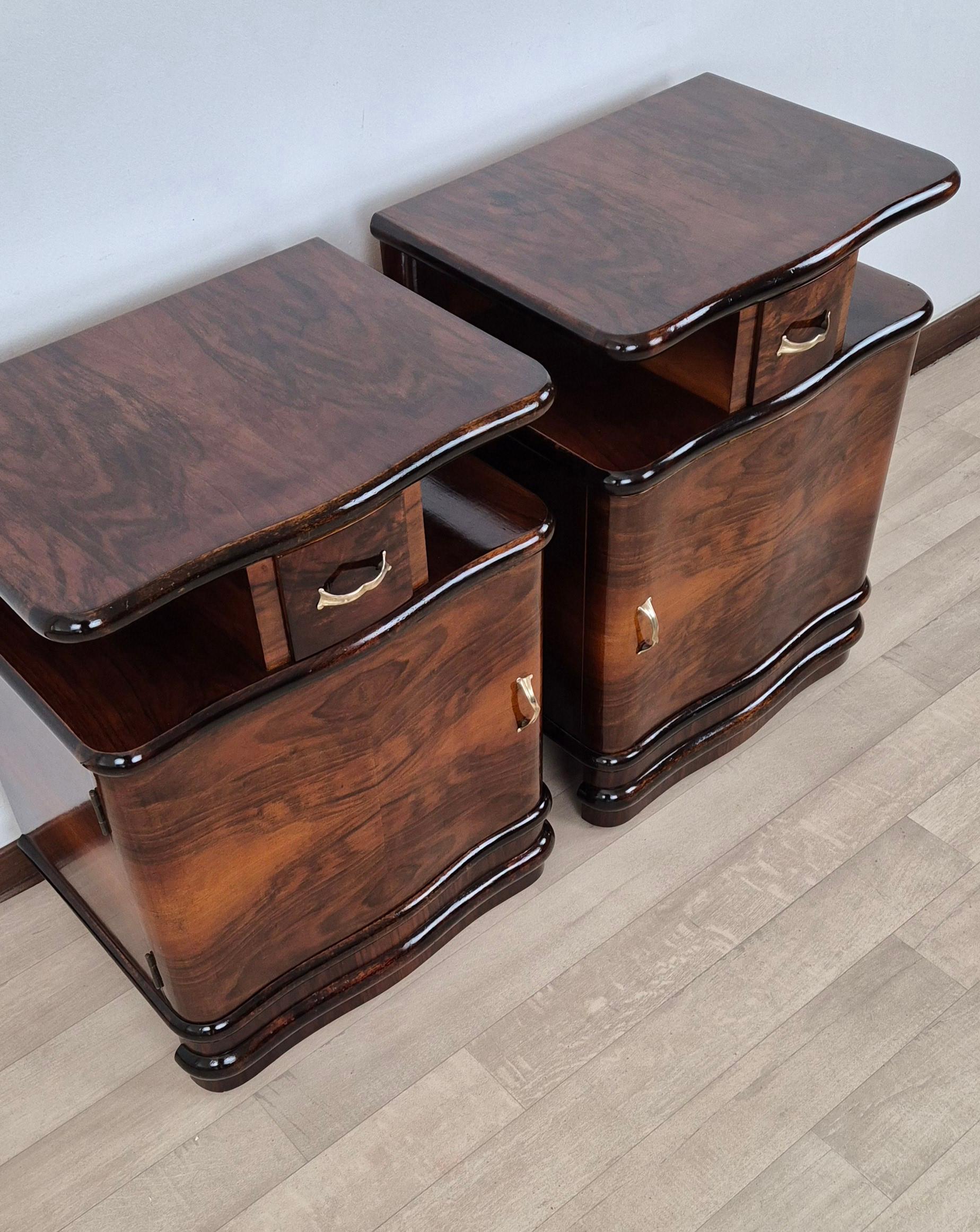 Comodini Art Déco Veneziani 