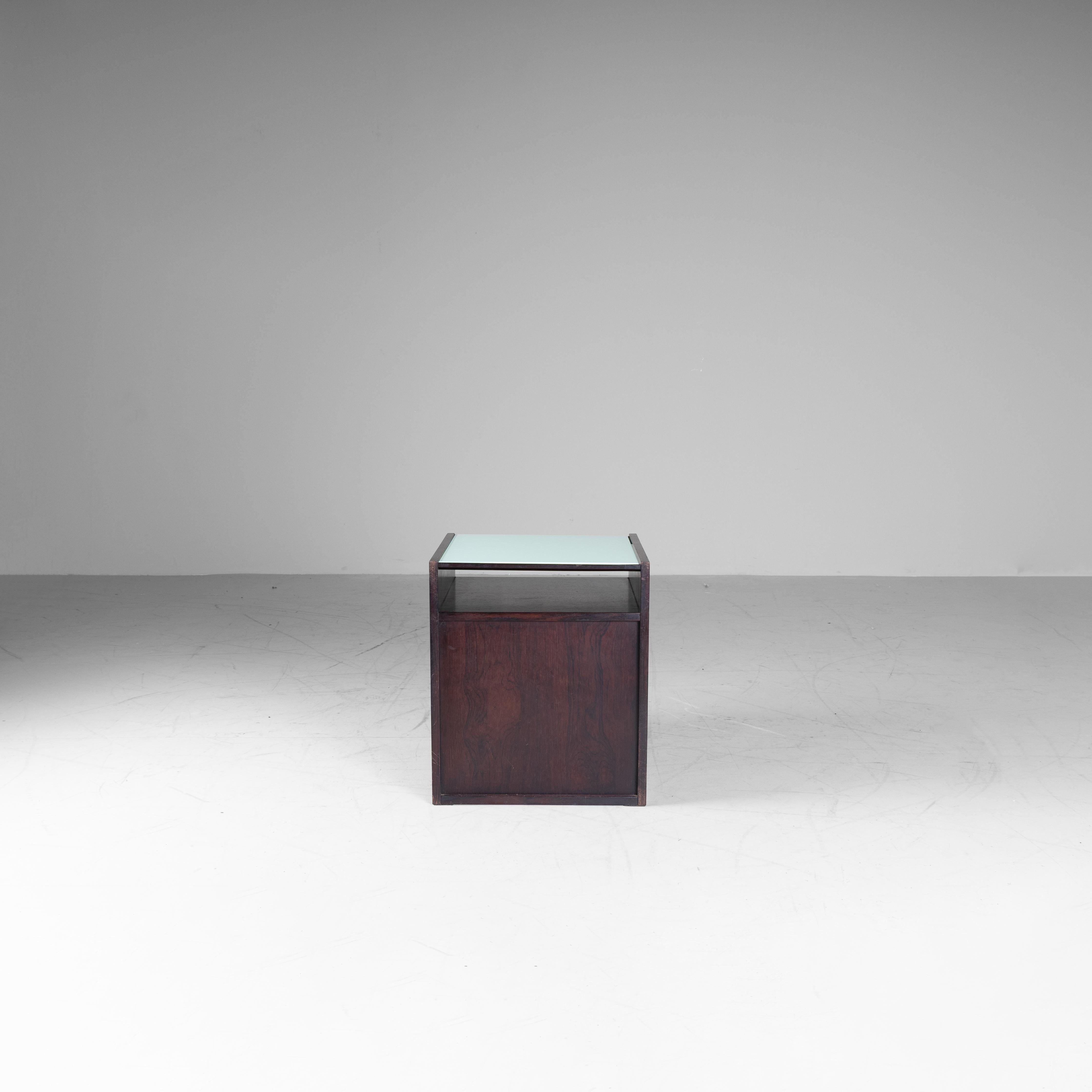Glass Bedside tables D154 Carlo De Carli, Sormani, 1963 For Sale