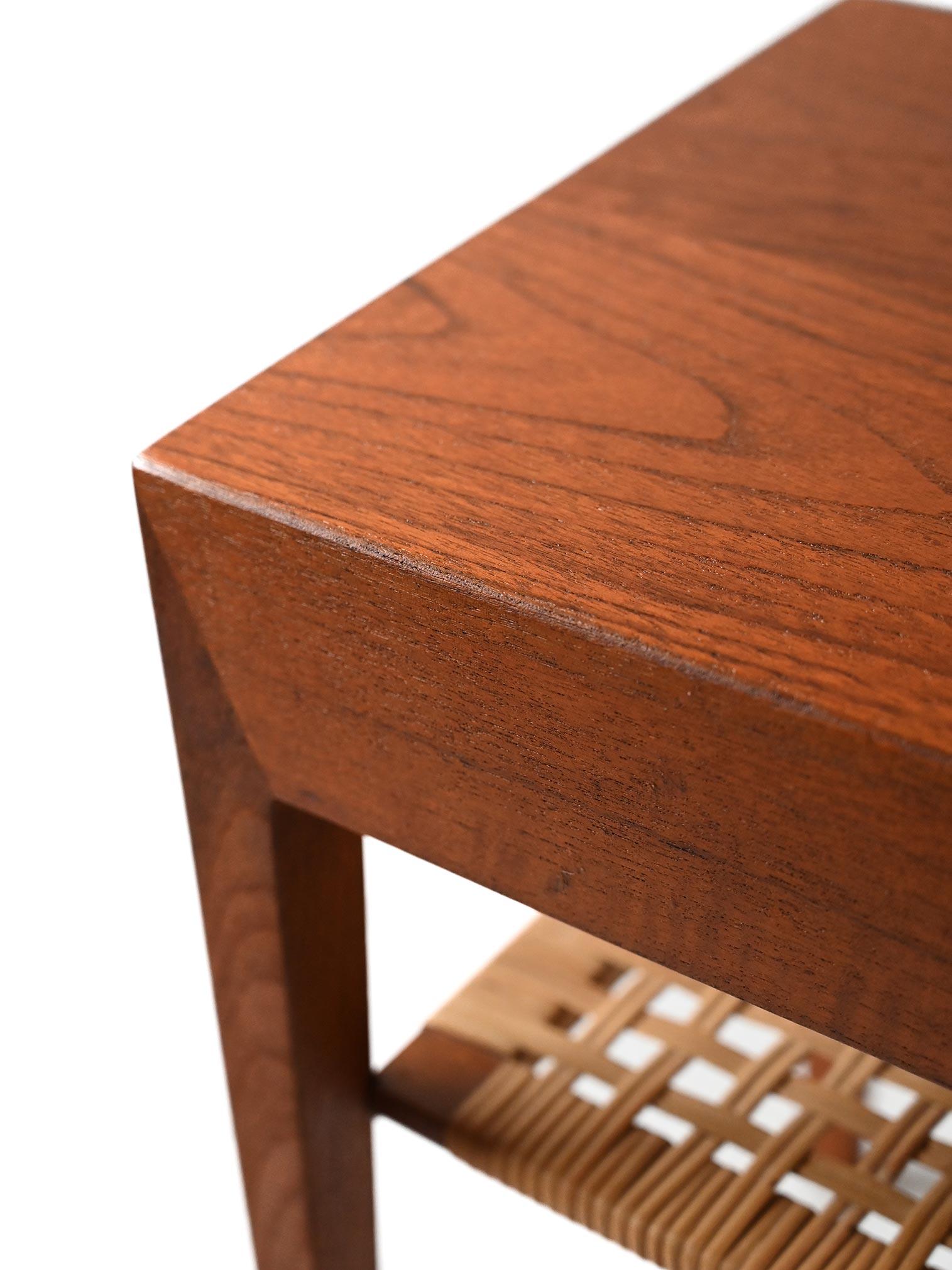 Danish nightstands by Severin Hansen For Sale 8