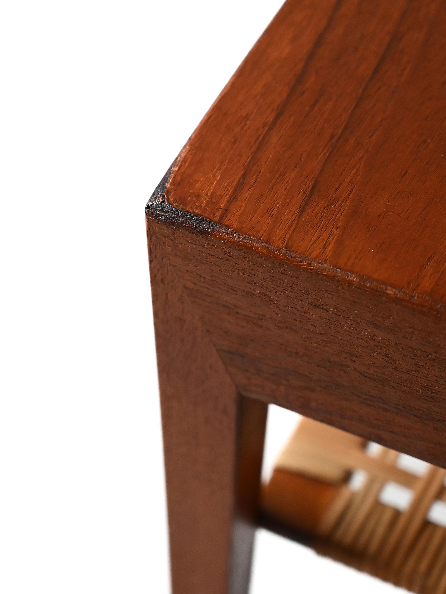 Danish nightstands by Severin Hansen For Sale 9