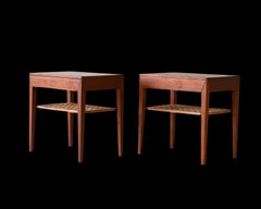 Danish nightstands by Severin Hansen